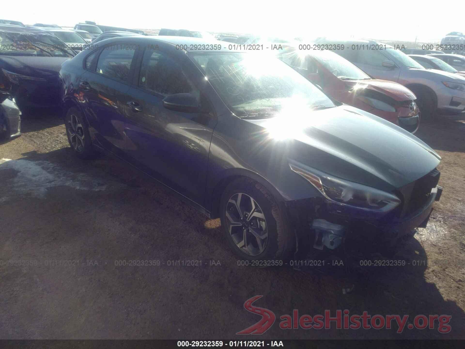 3KPF24AD3LE213047 2020 KIA FORTE