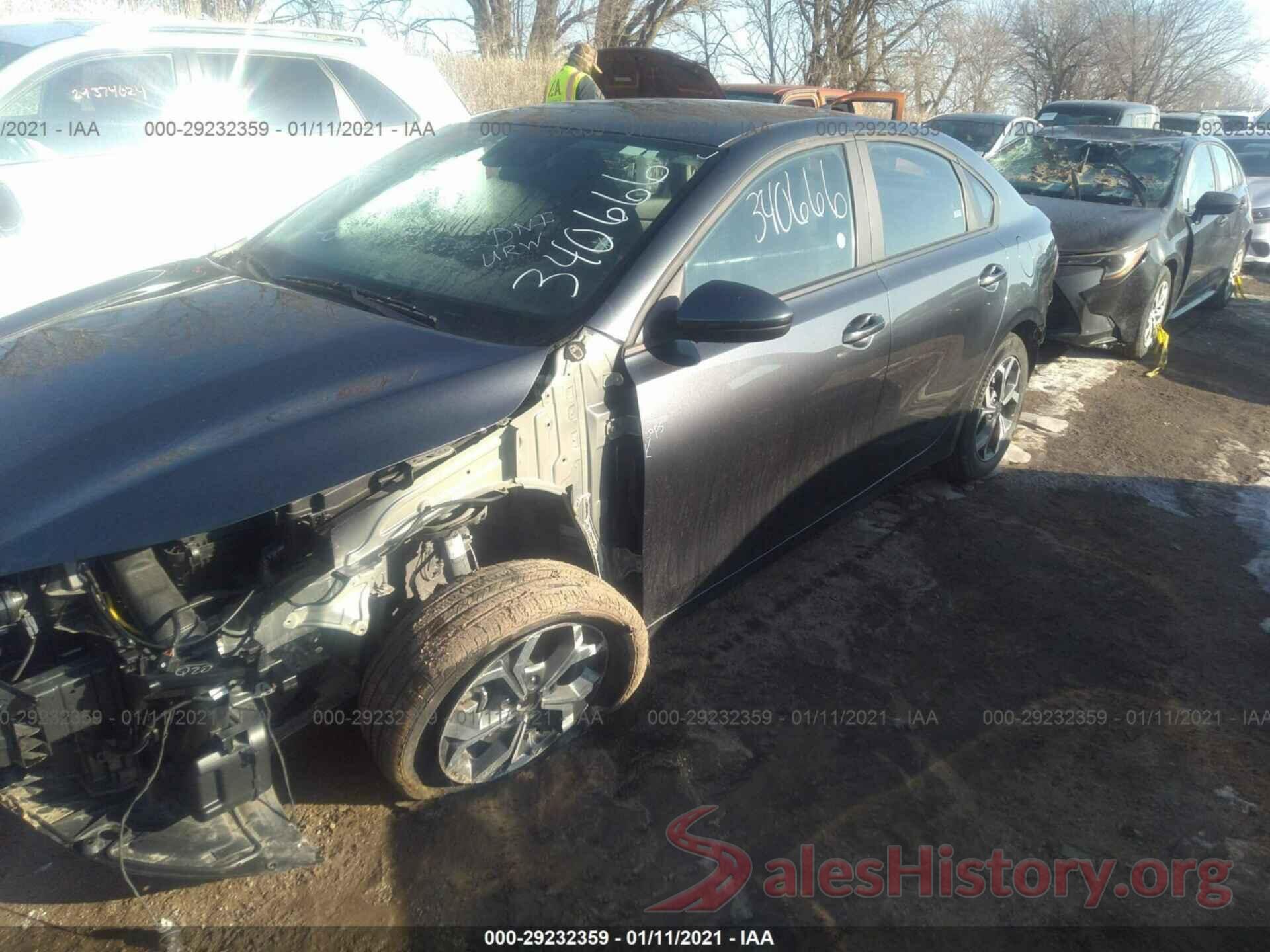 3KPF24AD3LE213047 2020 KIA FORTE