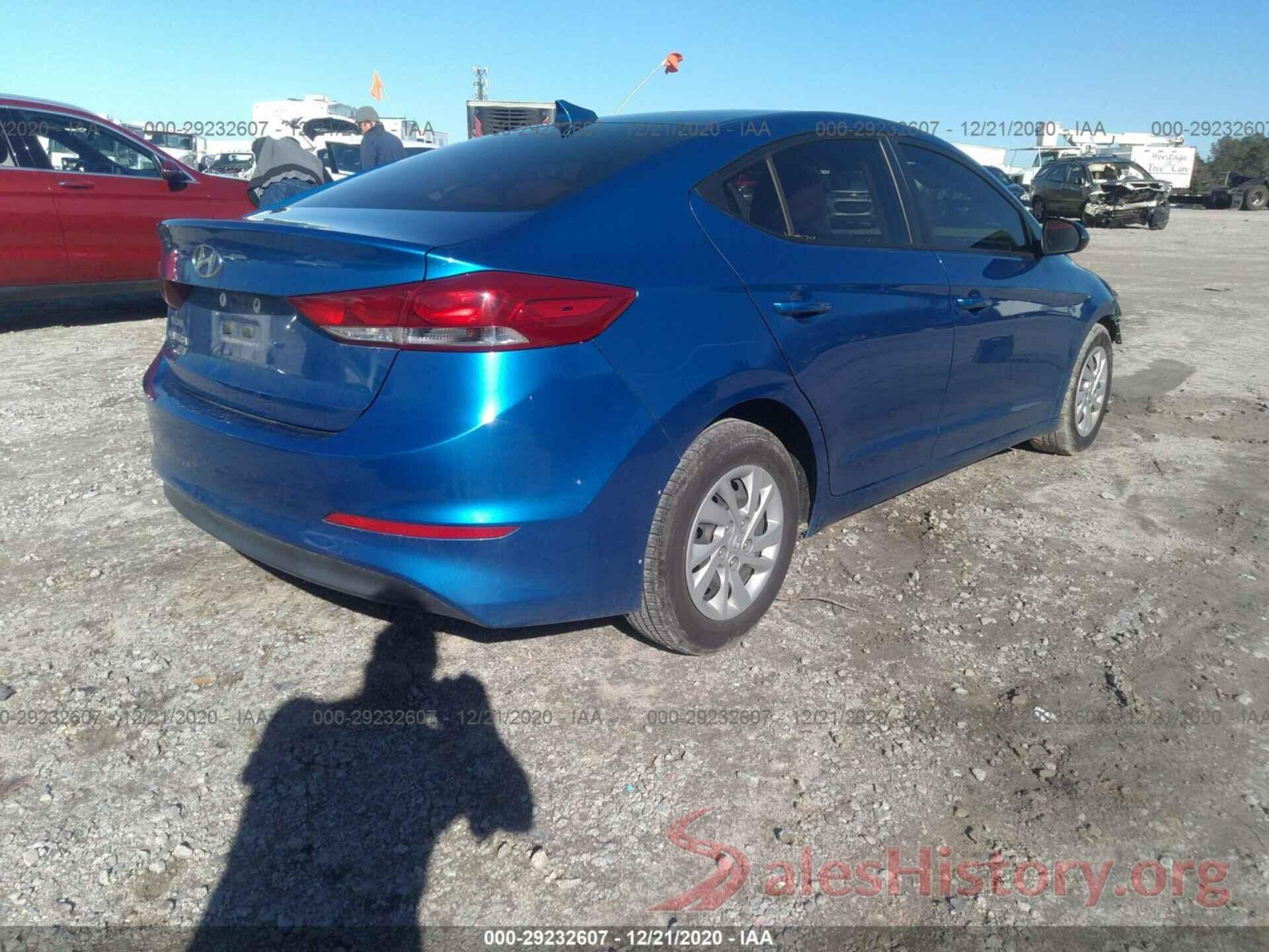 5NPD74LF9HH199102 2017 HYUNDAI ELANTRA