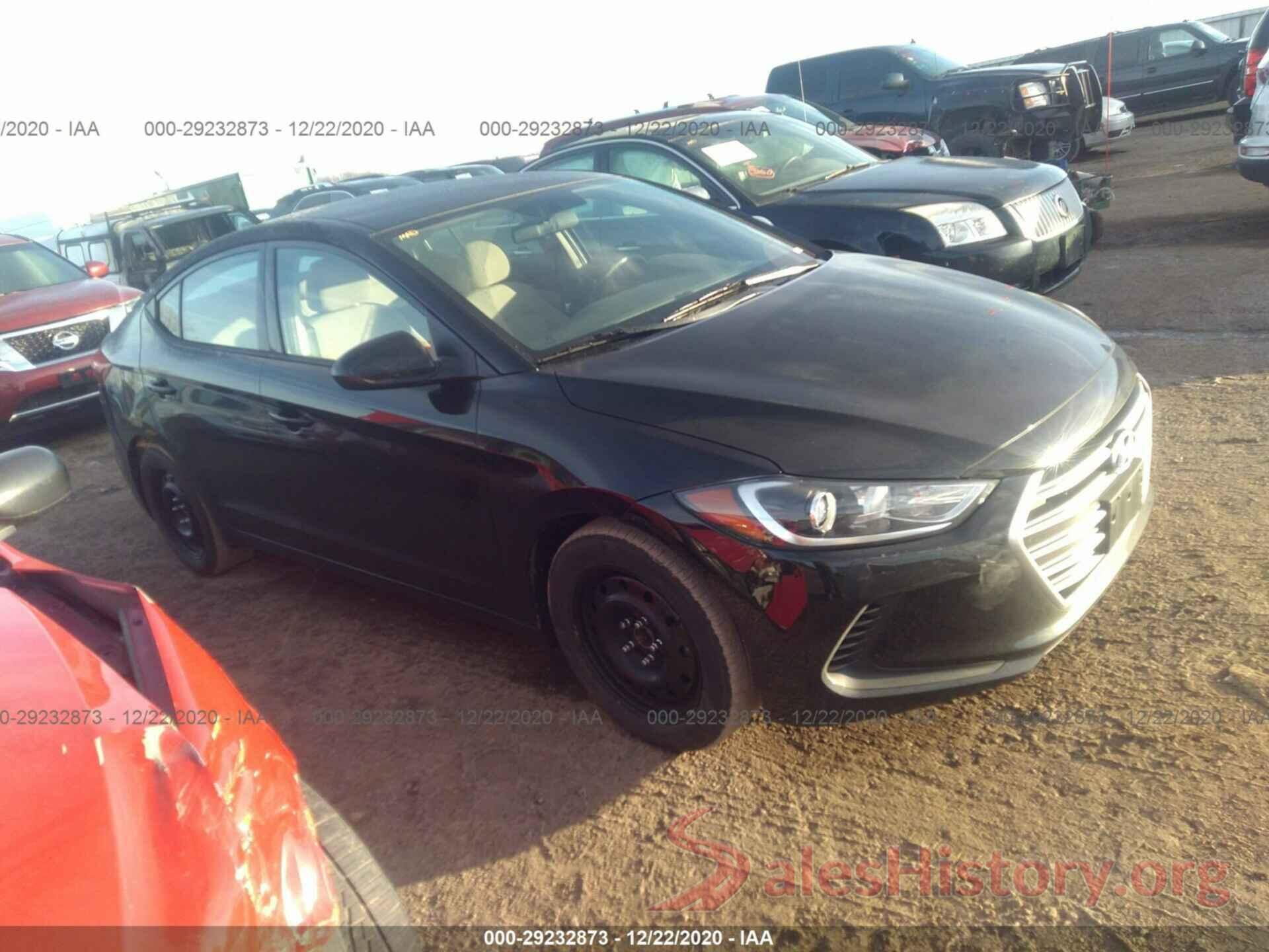 5NPD84LF6JH394710 2018 HYUNDAI ELANTRA