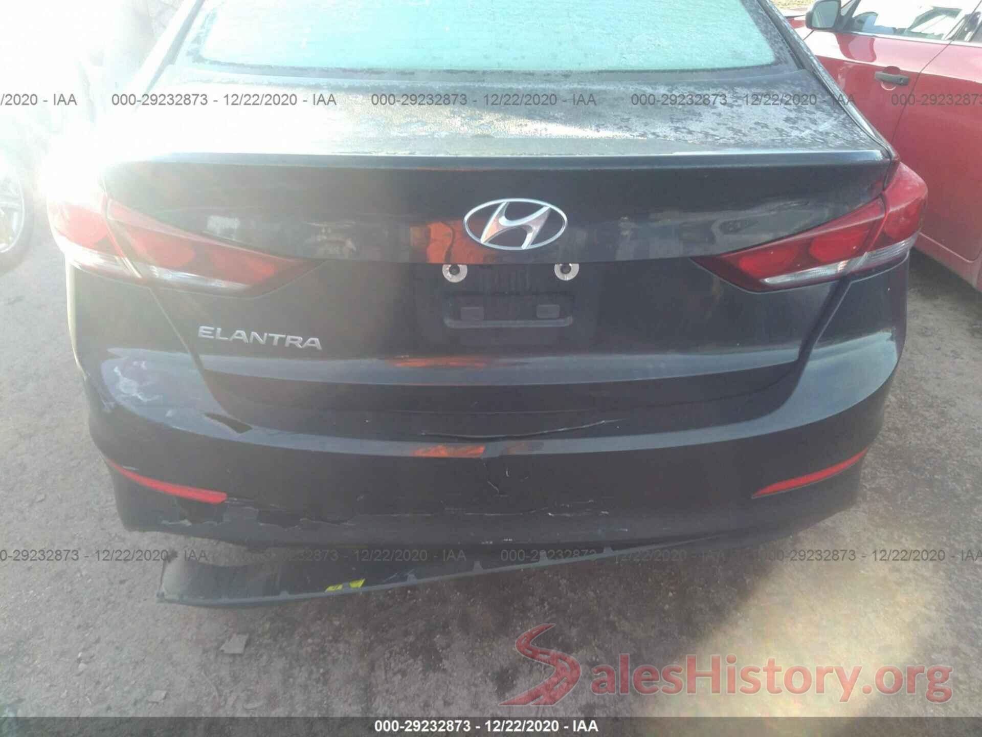 5NPD84LF6JH394710 2018 HYUNDAI ELANTRA