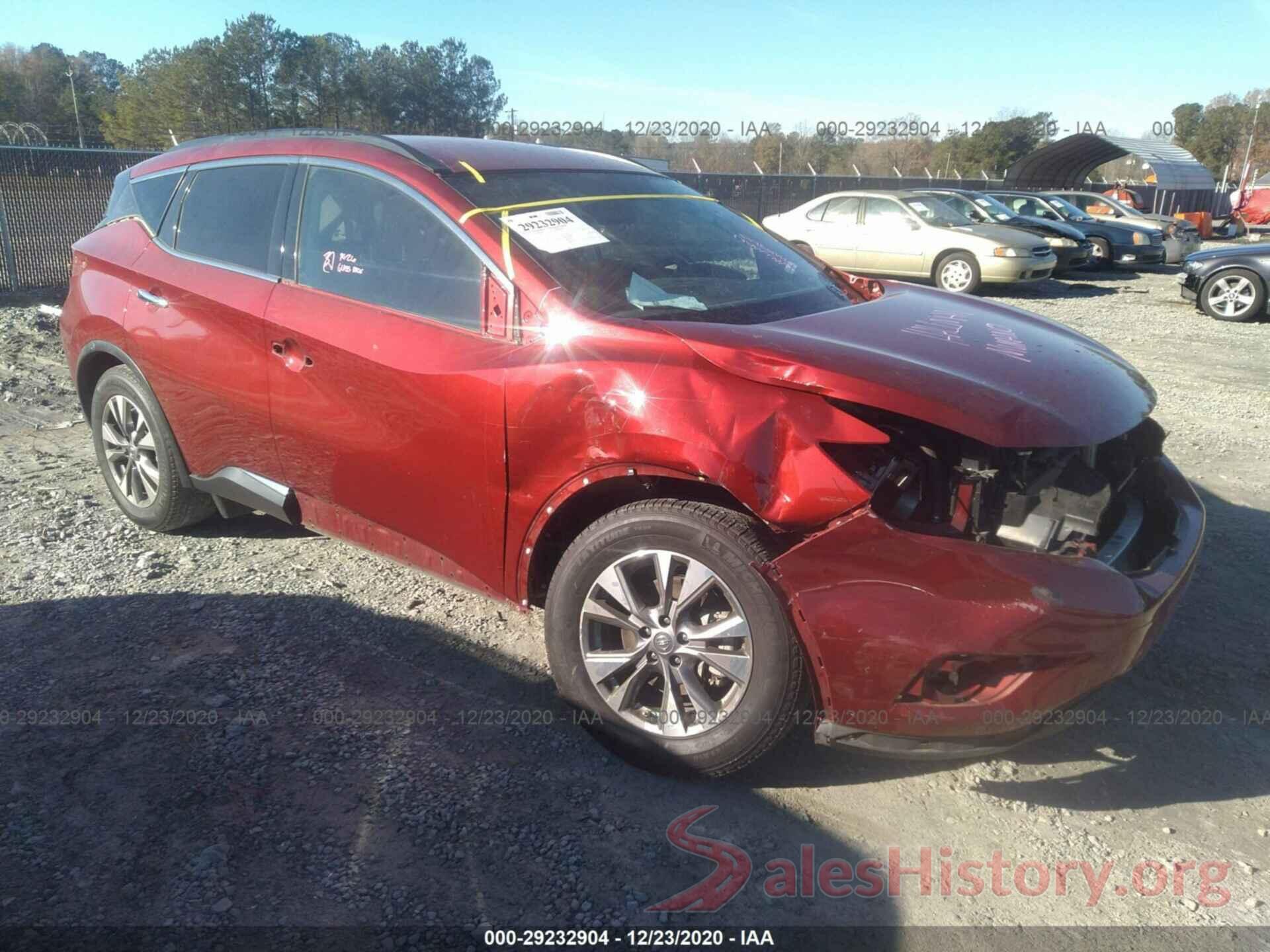 5N1AZ2MGXJN155216 2018 NISSAN MURANO