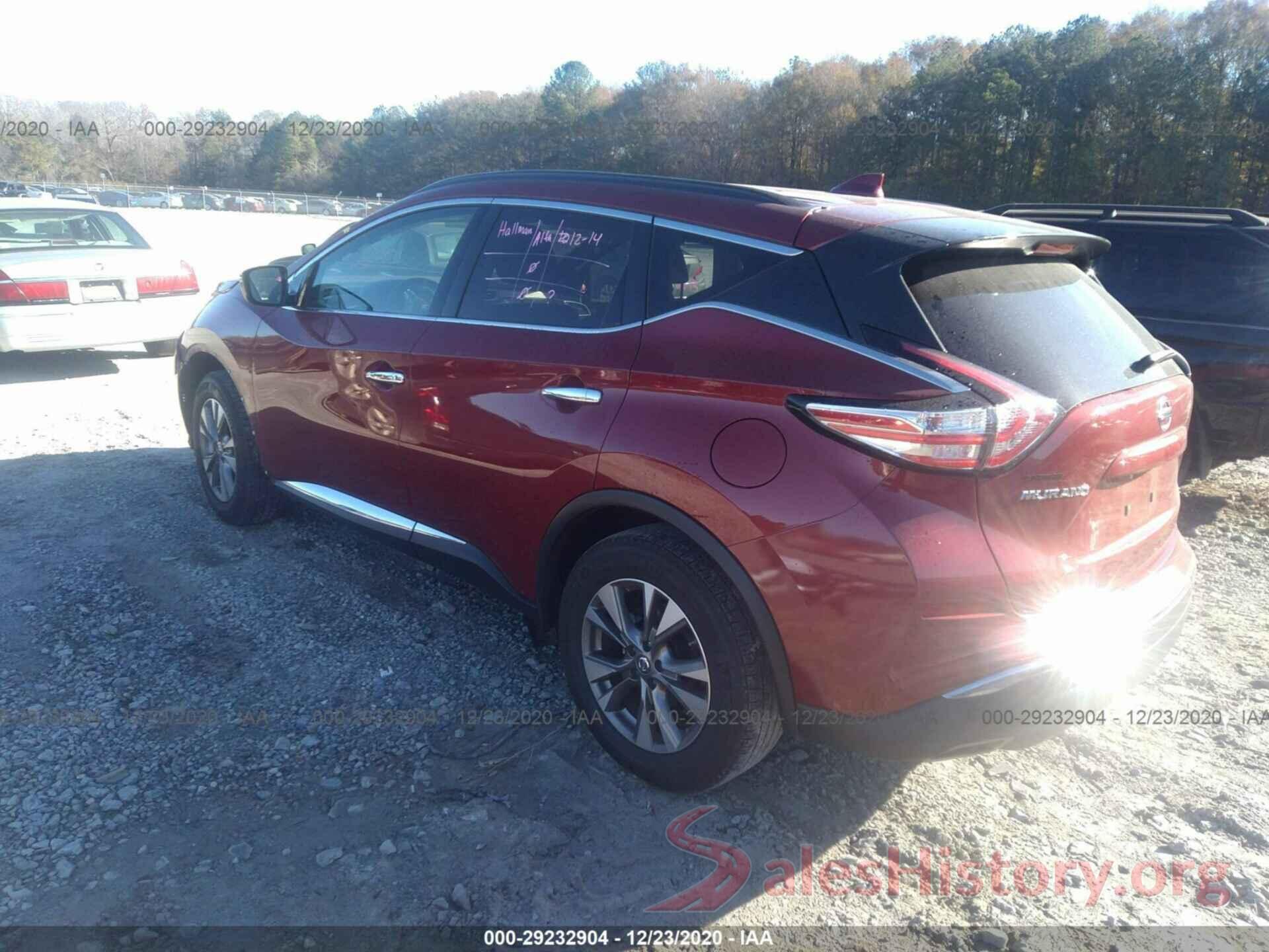 5N1AZ2MGXJN155216 2018 NISSAN MURANO