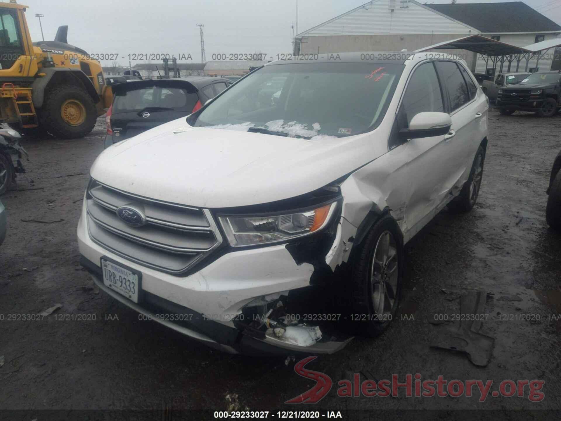 2FMPK4K87GBC16614 2016 FORD EDGE