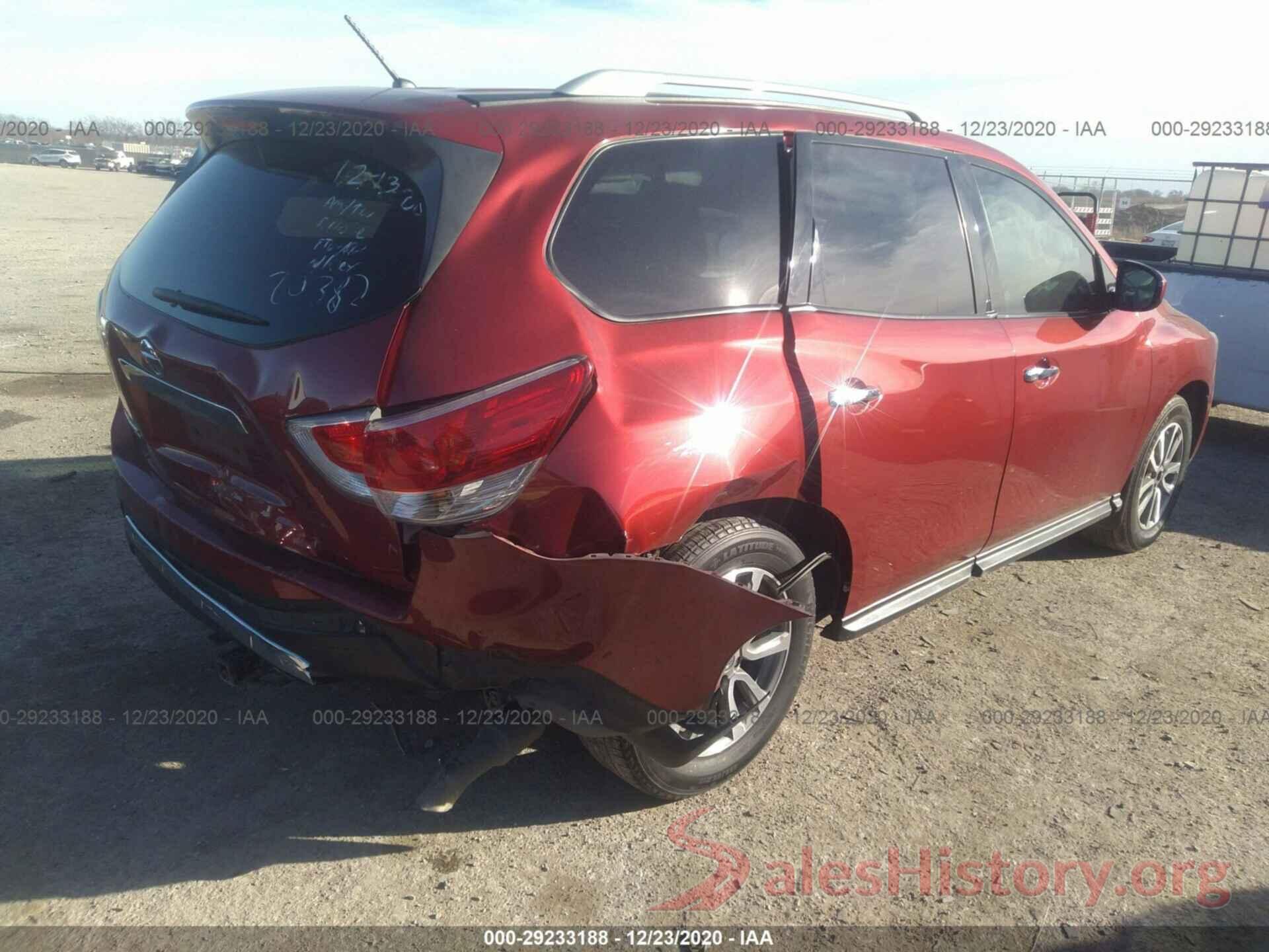 5N1AR2MN3GC659870 2016 NISSAN PATHFINDER