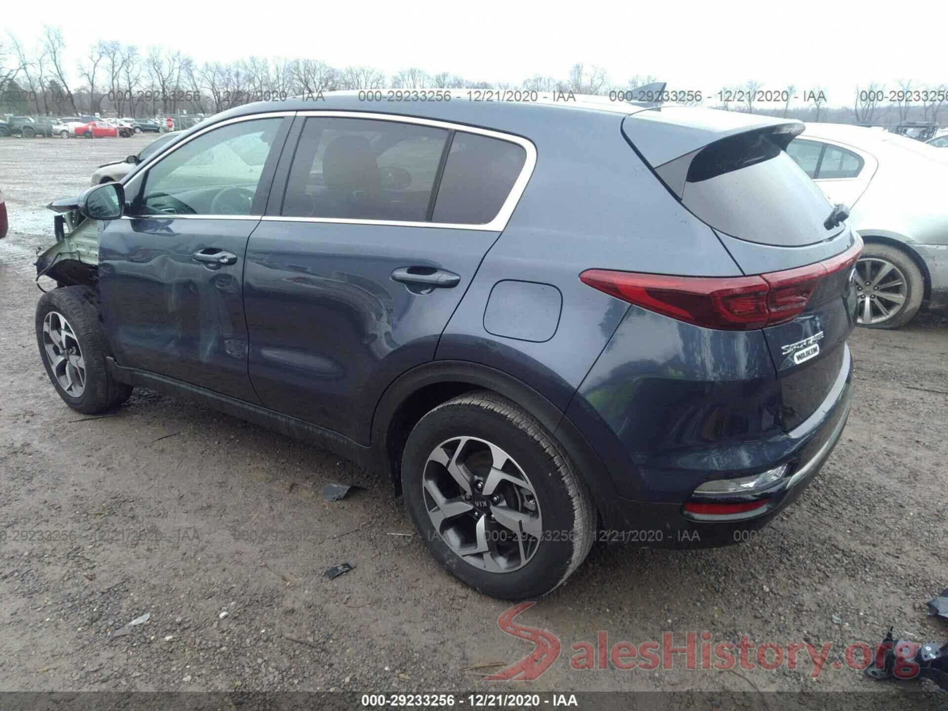 KNDPM3AC2L7668410 2020 KIA SPORTAGE