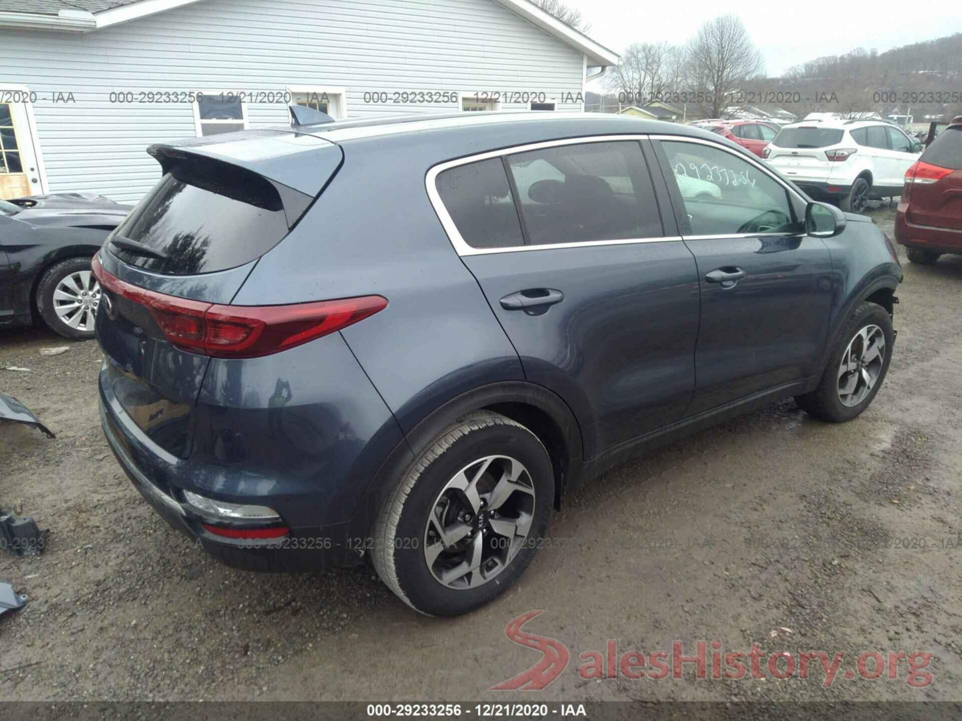 KNDPM3AC2L7668410 2020 KIA SPORTAGE