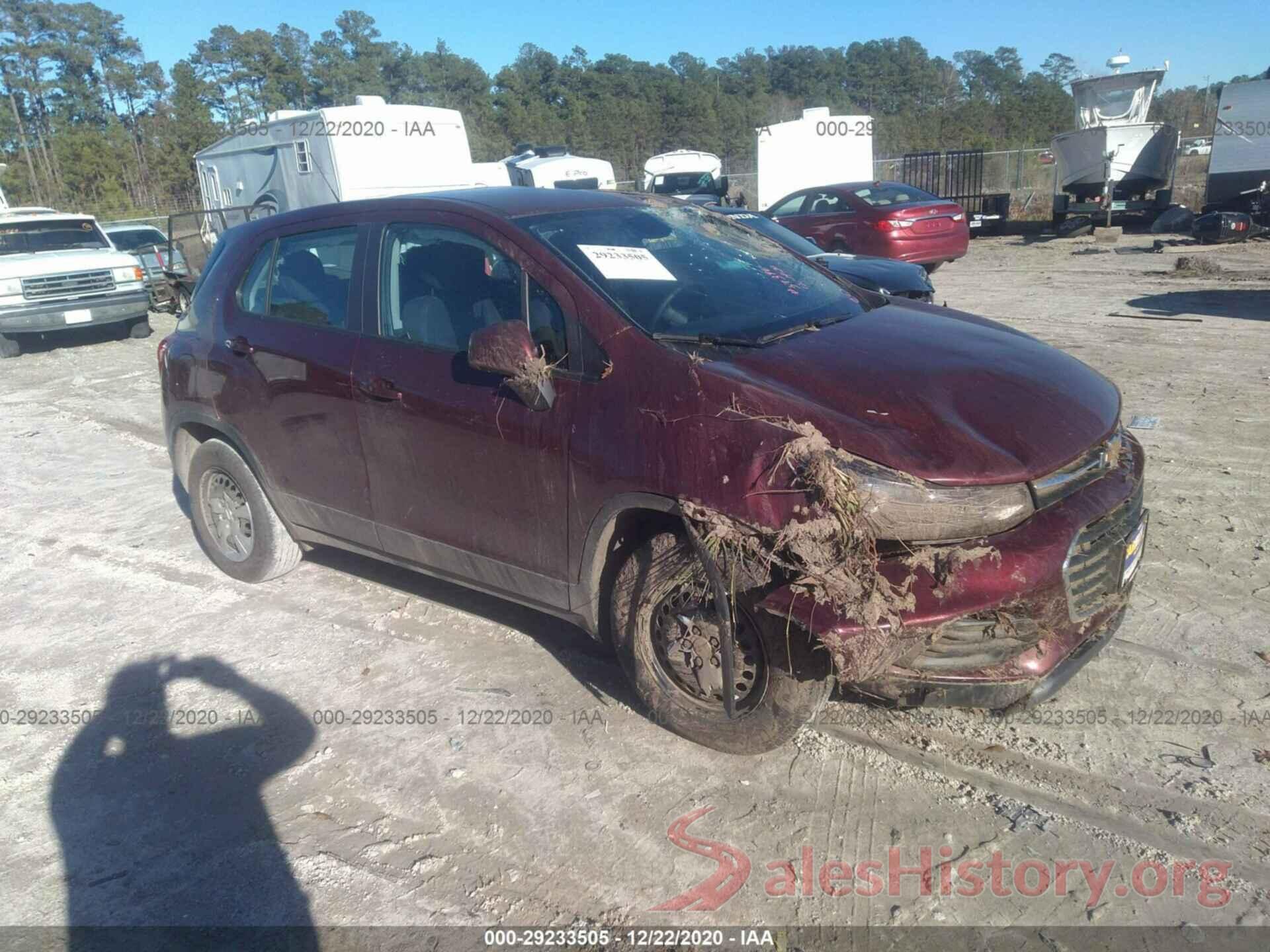 3GNCJKSB8HL275612 2017 CHEVROLET TRAX