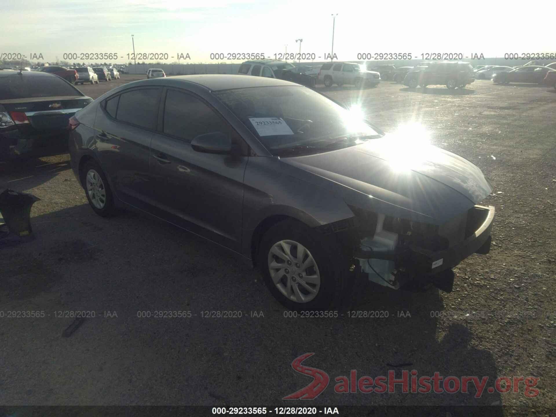 5NPD74LFXKH456095 2019 HYUNDAI ELANTRA