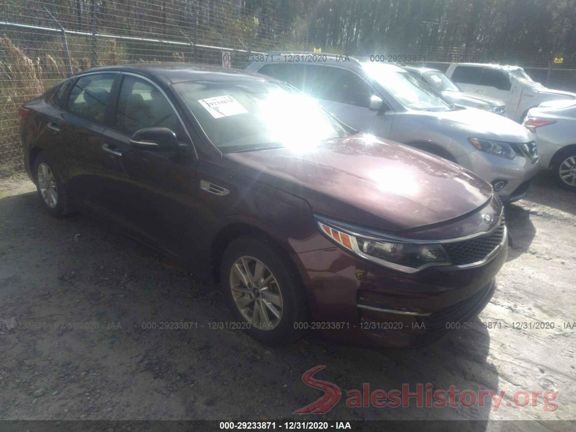 5XXGT4L36GG116136 2016 KIA OPTIMA