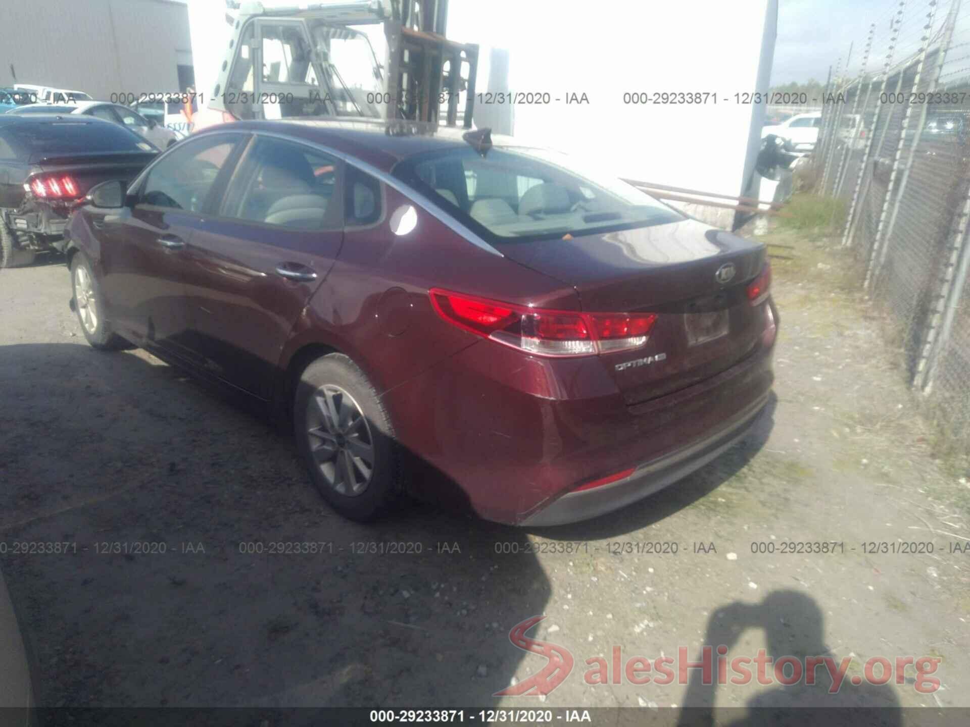 5XXGT4L36GG116136 2016 KIA OPTIMA