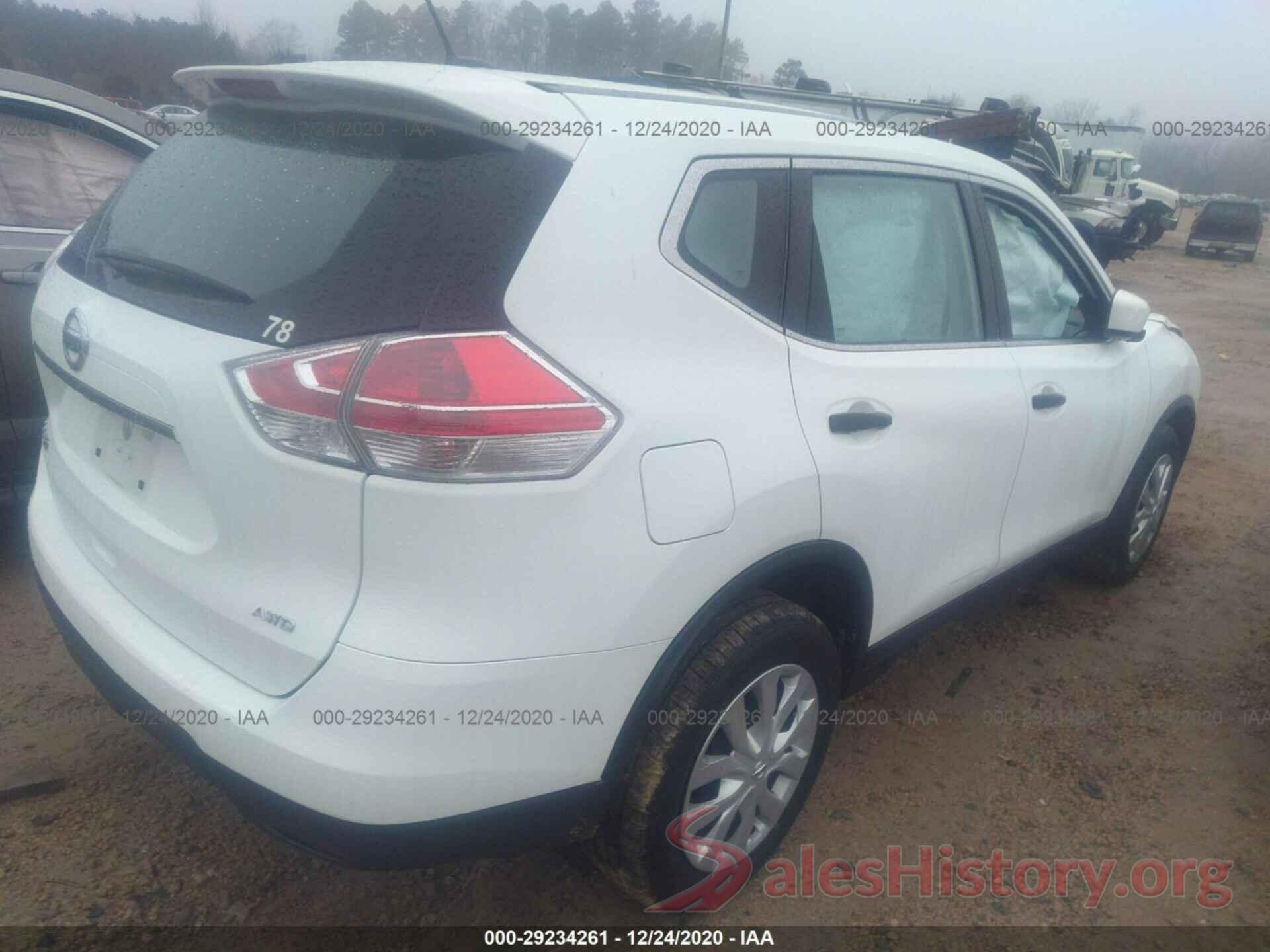 KNMAT2MV4GP648116 2016 NISSAN ROGUE