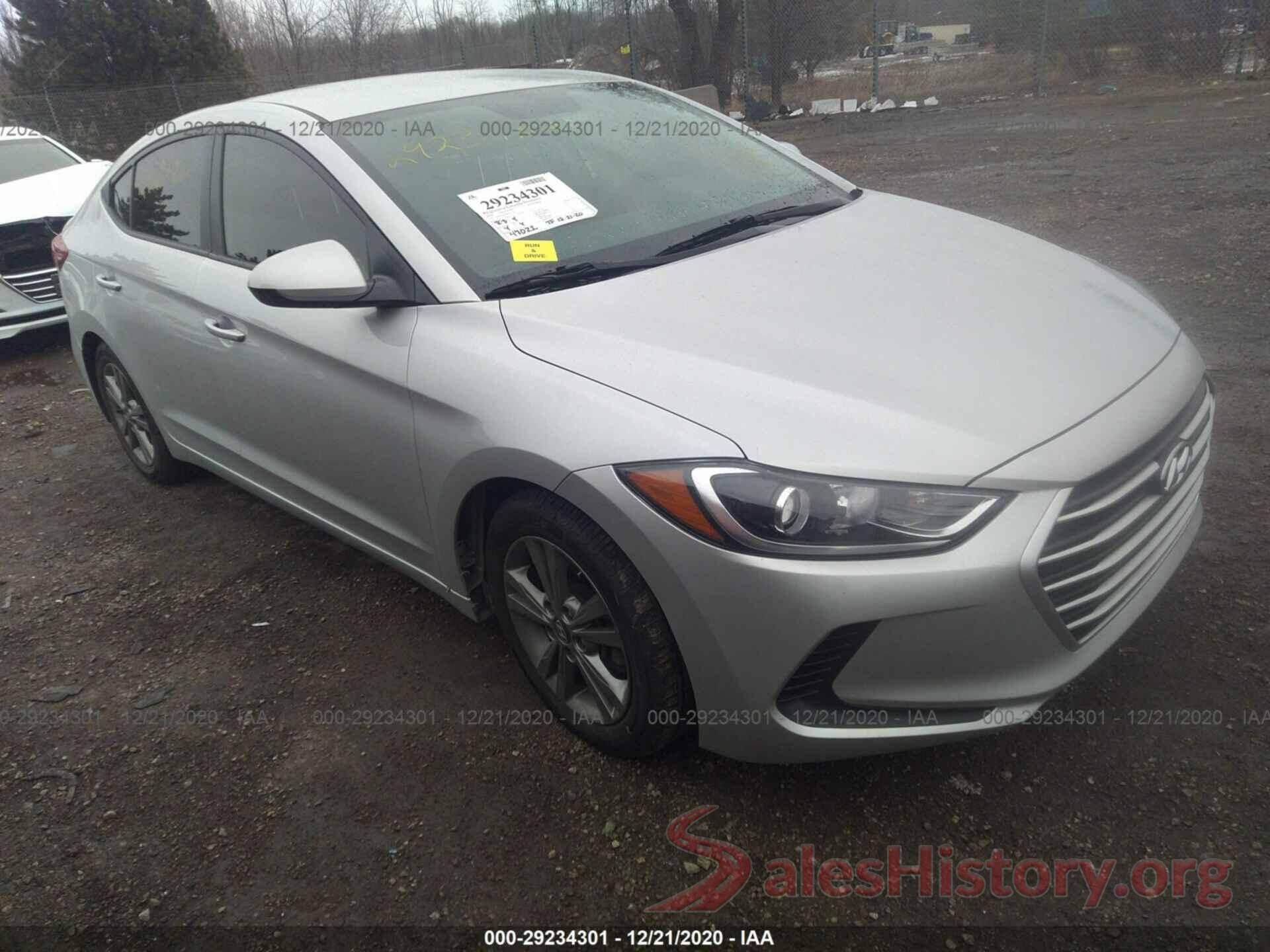 5NPD84LF3JH273133 2018 HYUNDAI ELANTRA