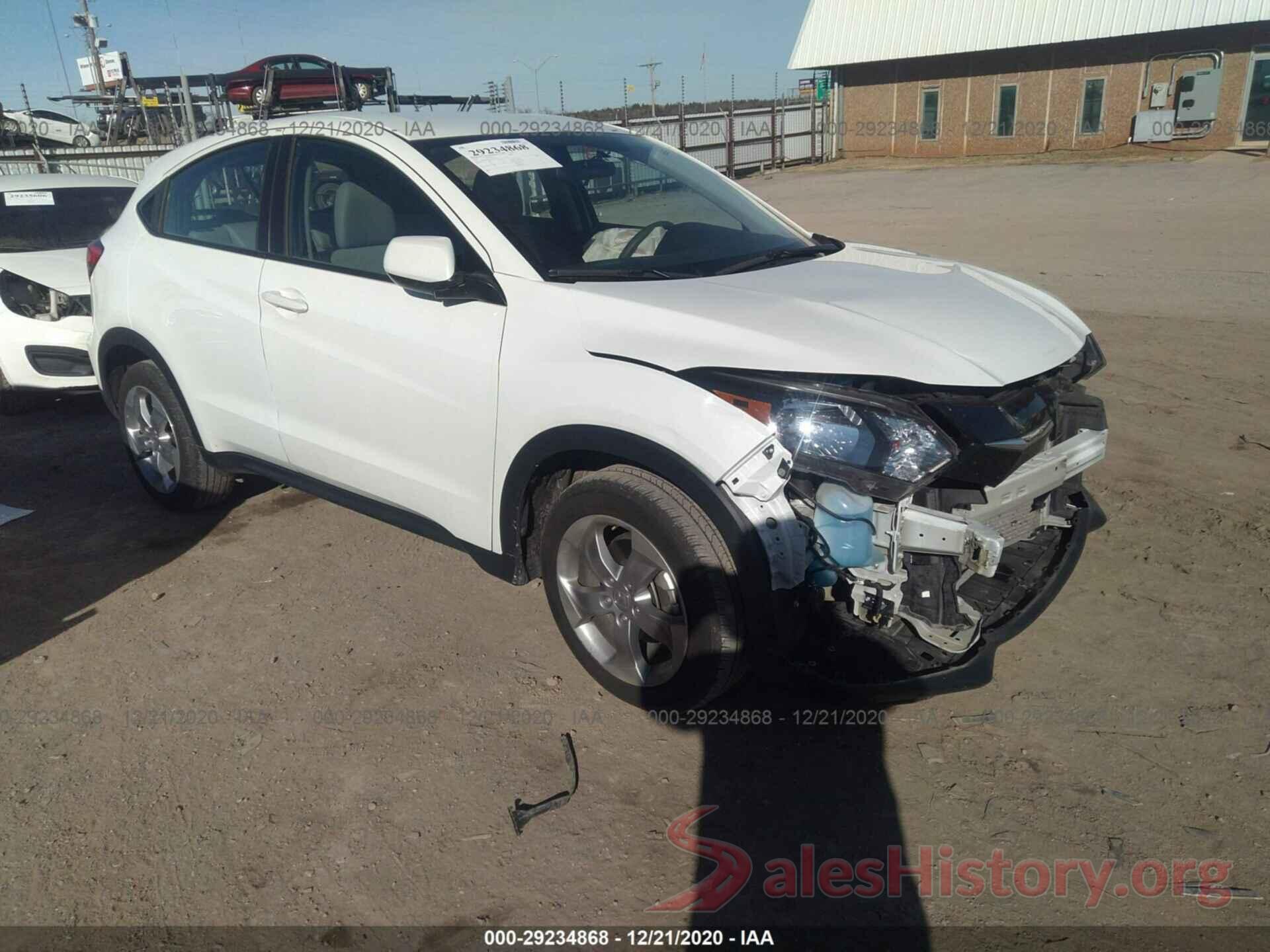 3CZRU6H38HM707296 2017 HONDA HR-V