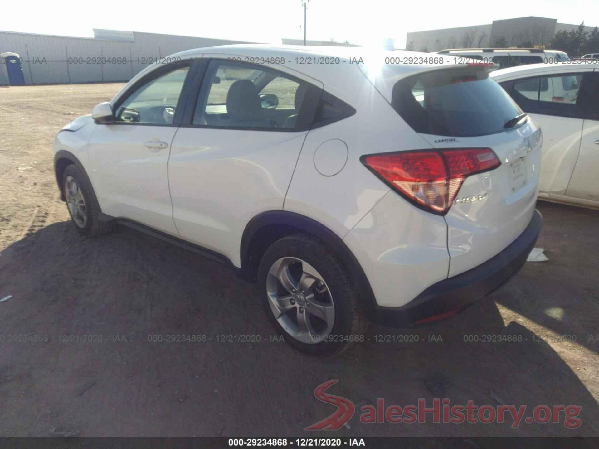 3CZRU6H38HM707296 2017 HONDA HR-V