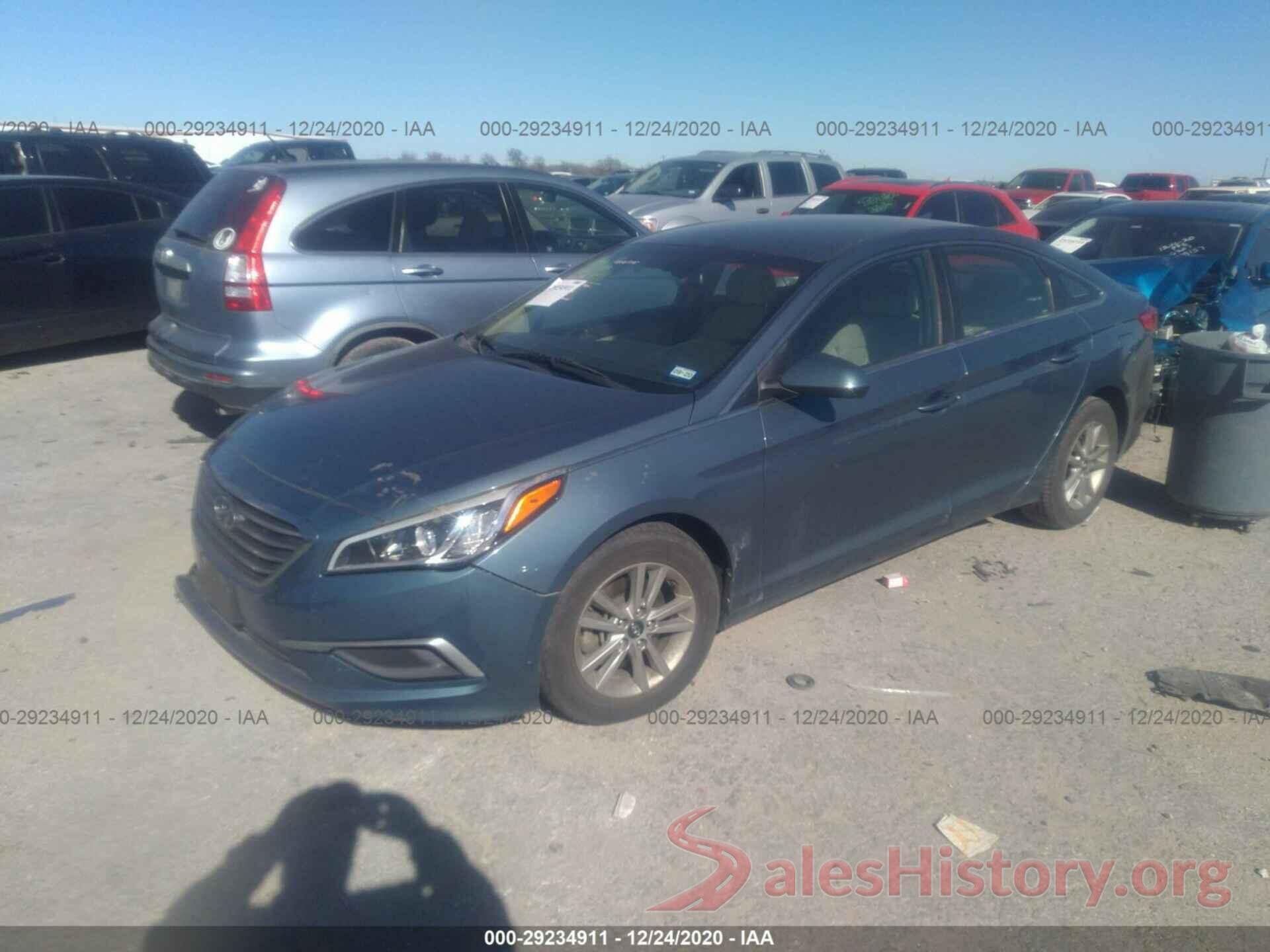 5NPE24AF0GH276086 2016 HYUNDAI SONATA