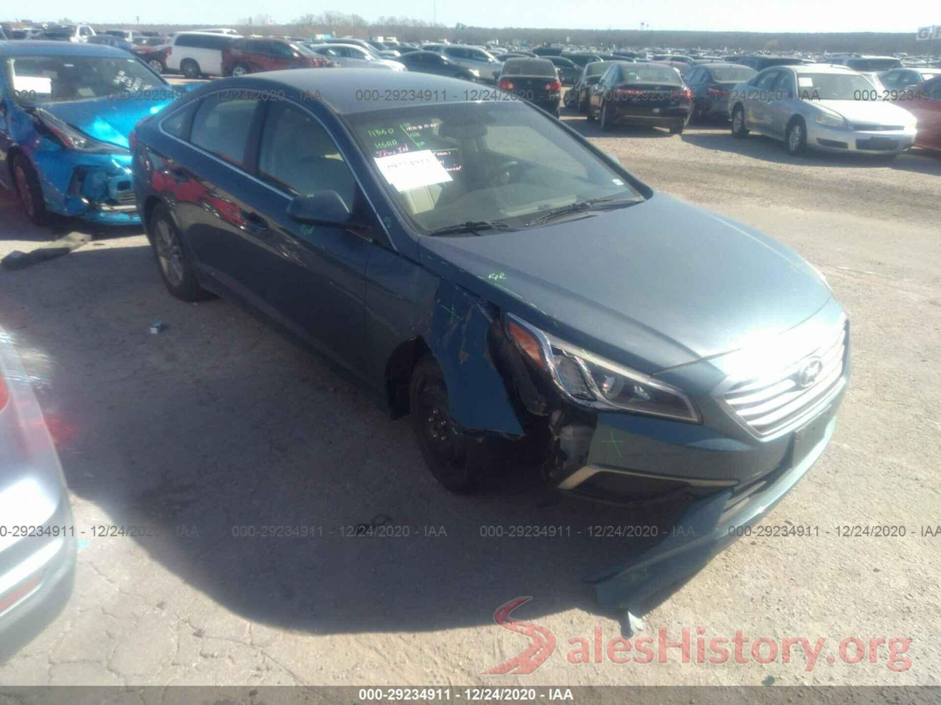 5NPE24AF0GH276086 2016 HYUNDAI SONATA