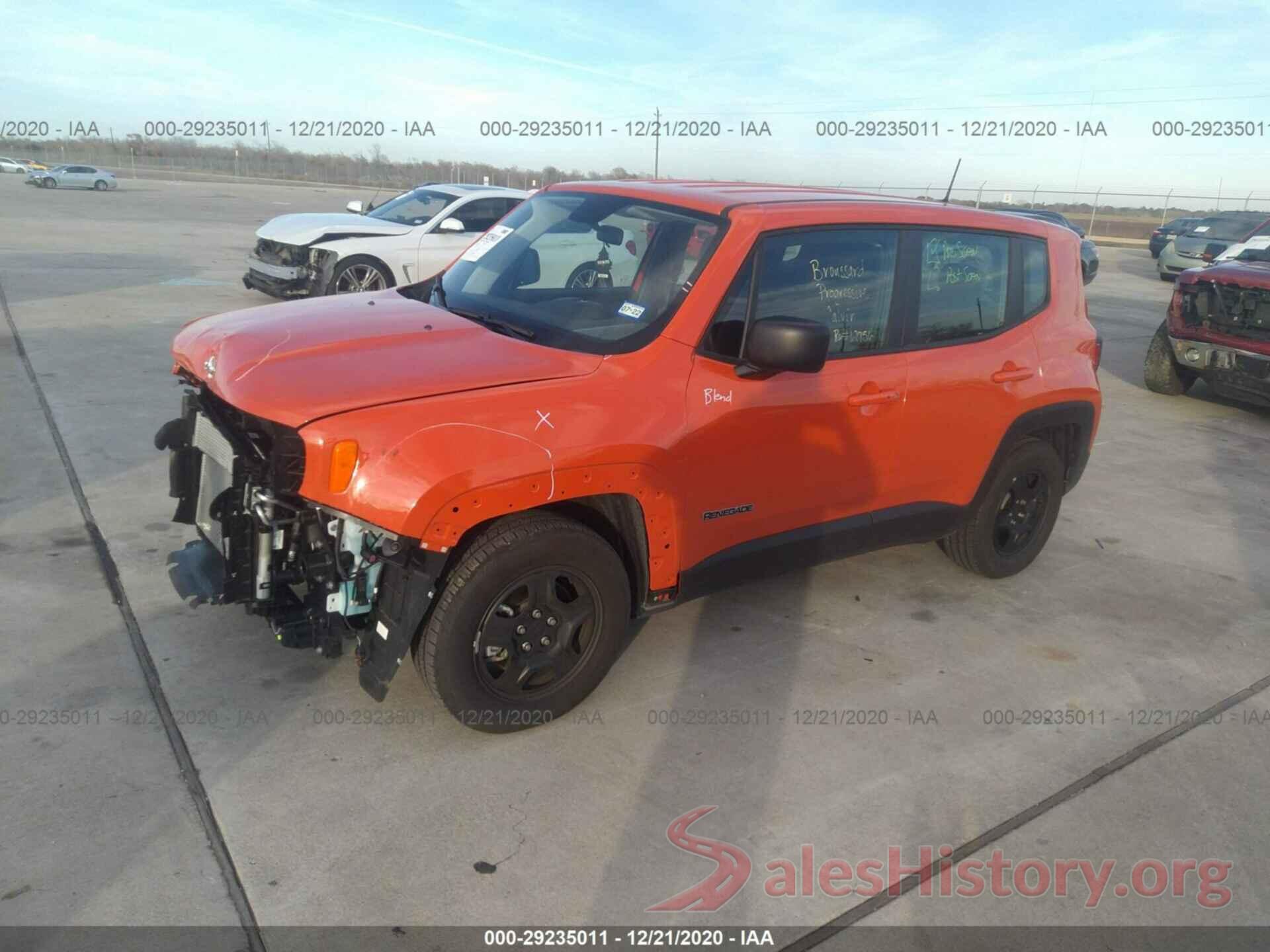 ZACNJAAB9LPL65541 2020 JEEP RENEGADE