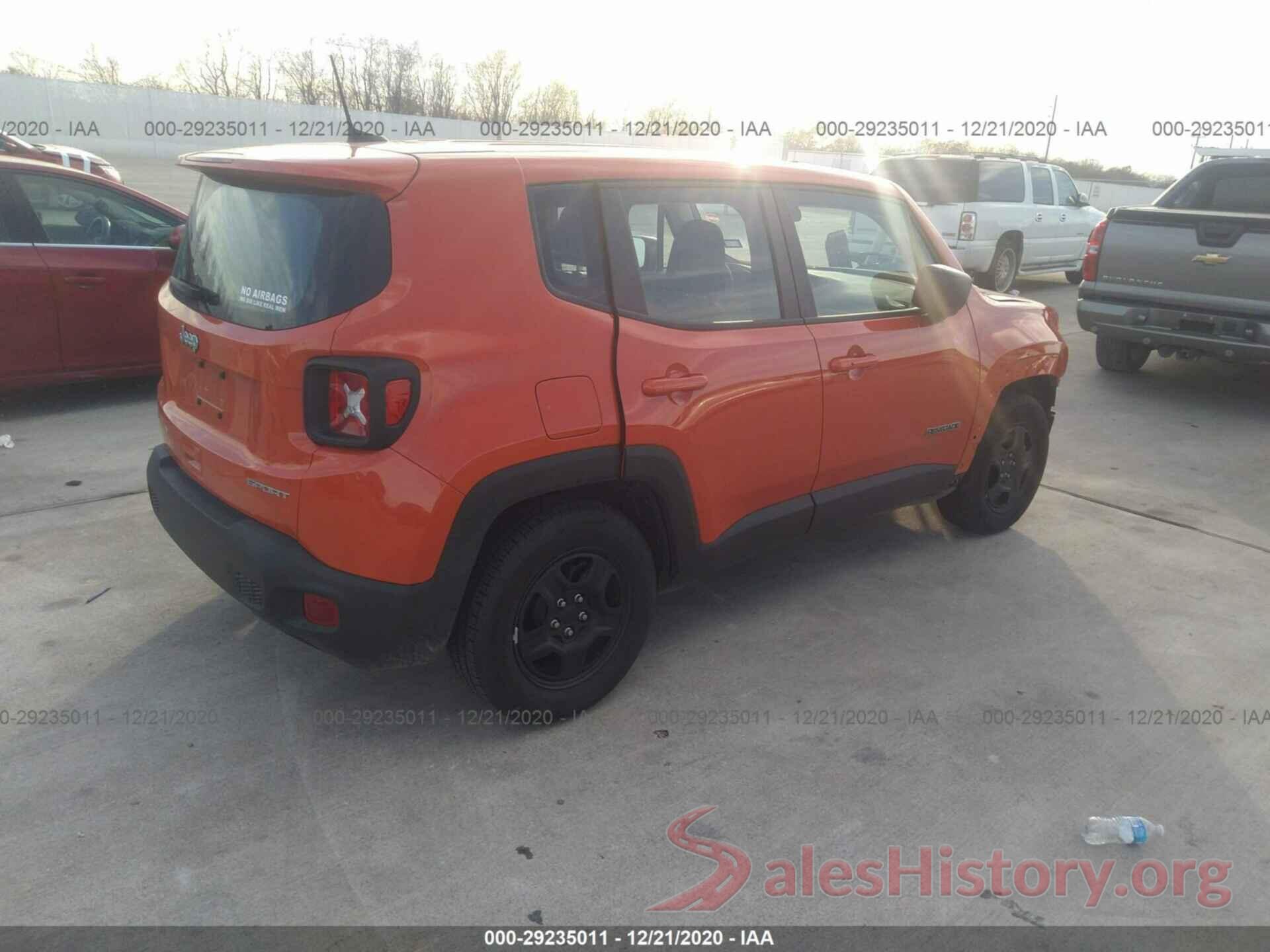 ZACNJAAB9LPL65541 2020 JEEP RENEGADE