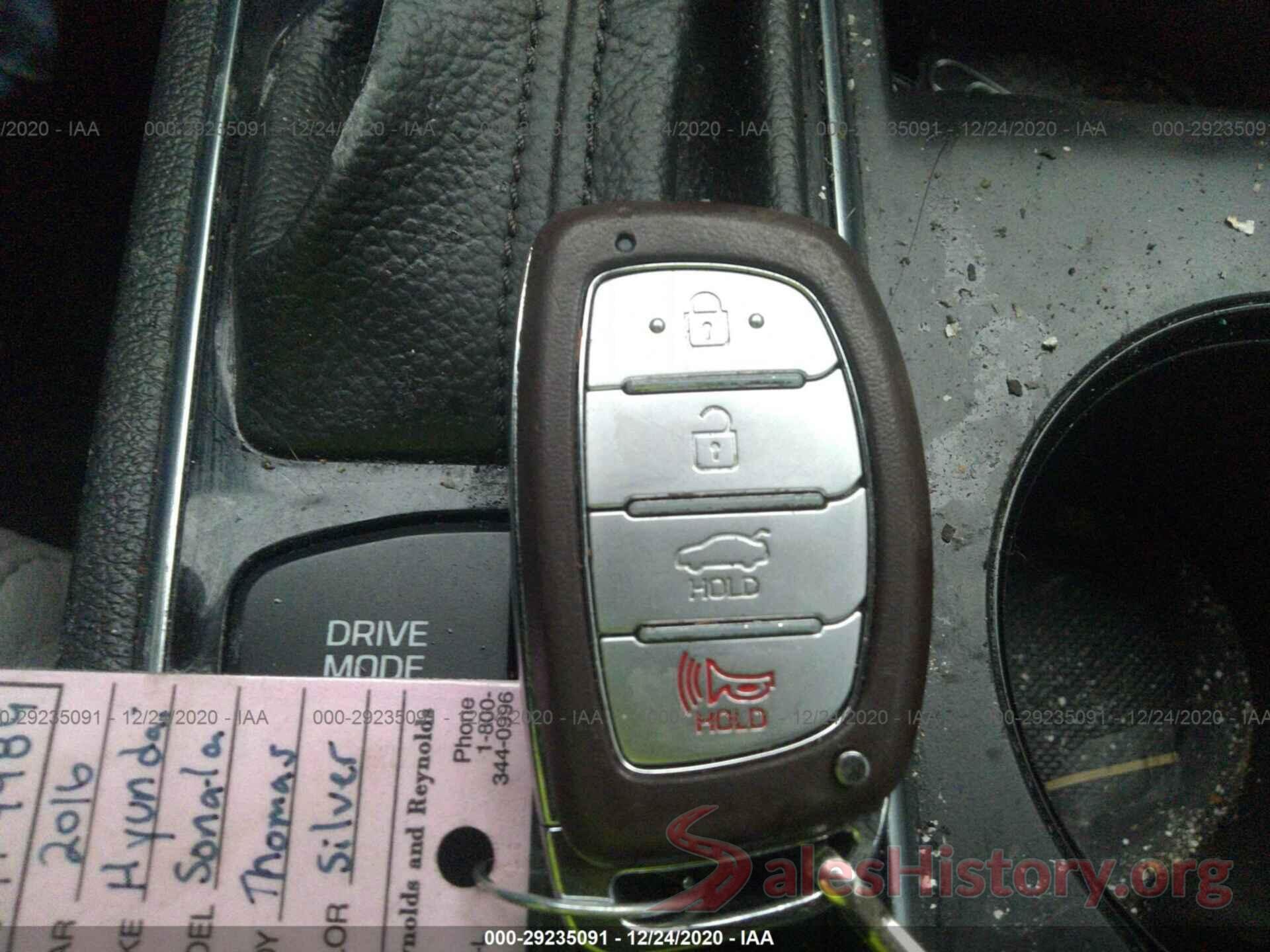 5NPE34AF1GH378607 2016 HYUNDAI SONATA