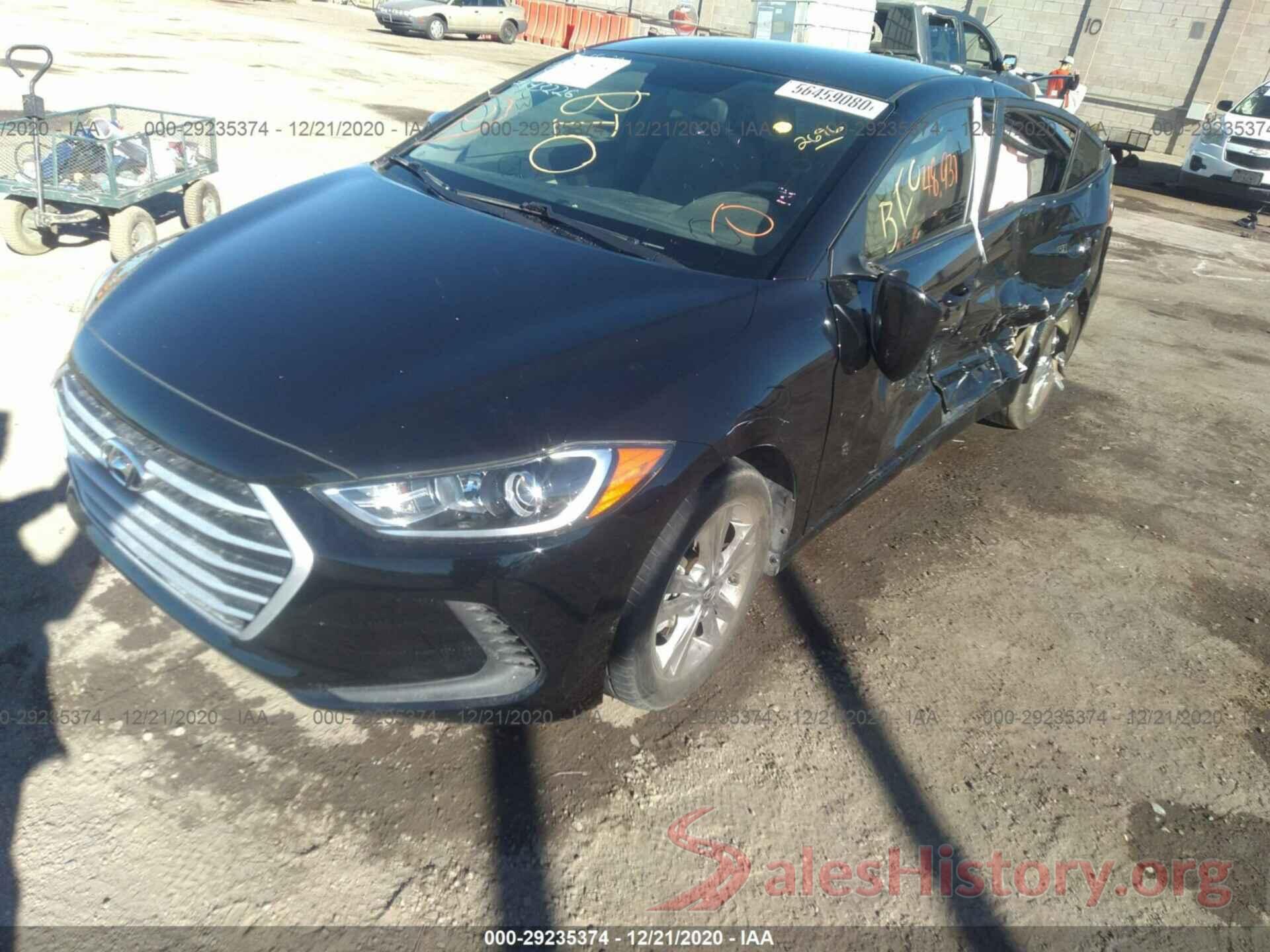 KMHD84LF2HU381223 2017 HYUNDAI ELANTRA