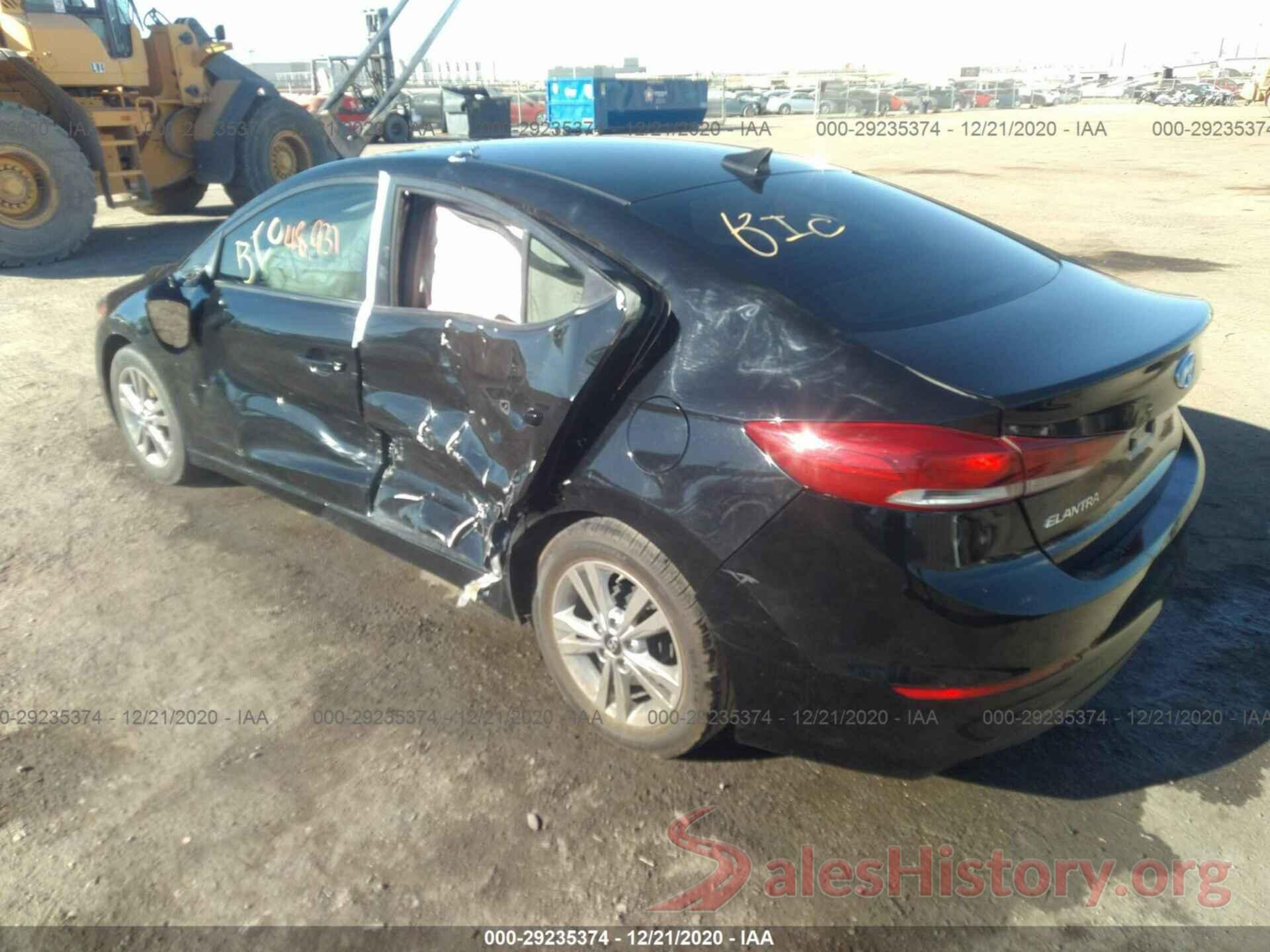 KMHD84LF2HU381223 2017 HYUNDAI ELANTRA