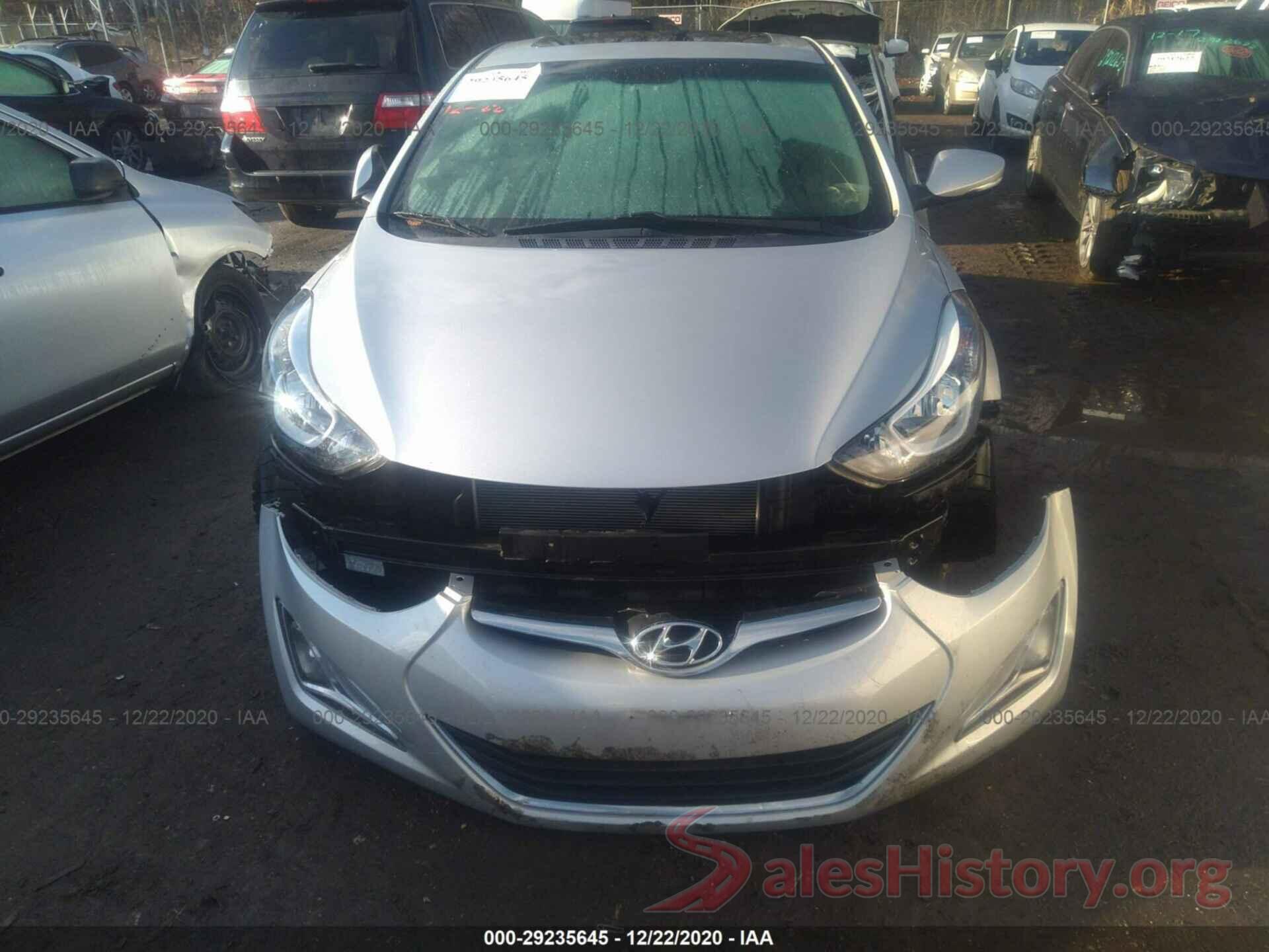 5NPDH4AE6GH794754 2016 HYUNDAI ELANTRA