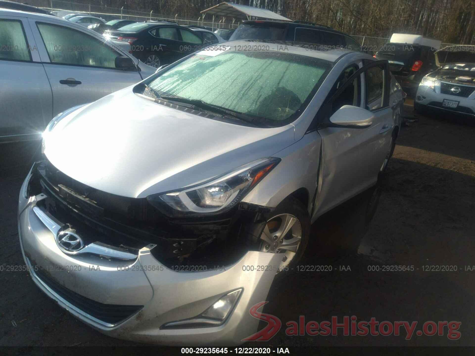 5NPDH4AE6GH794754 2016 HYUNDAI ELANTRA