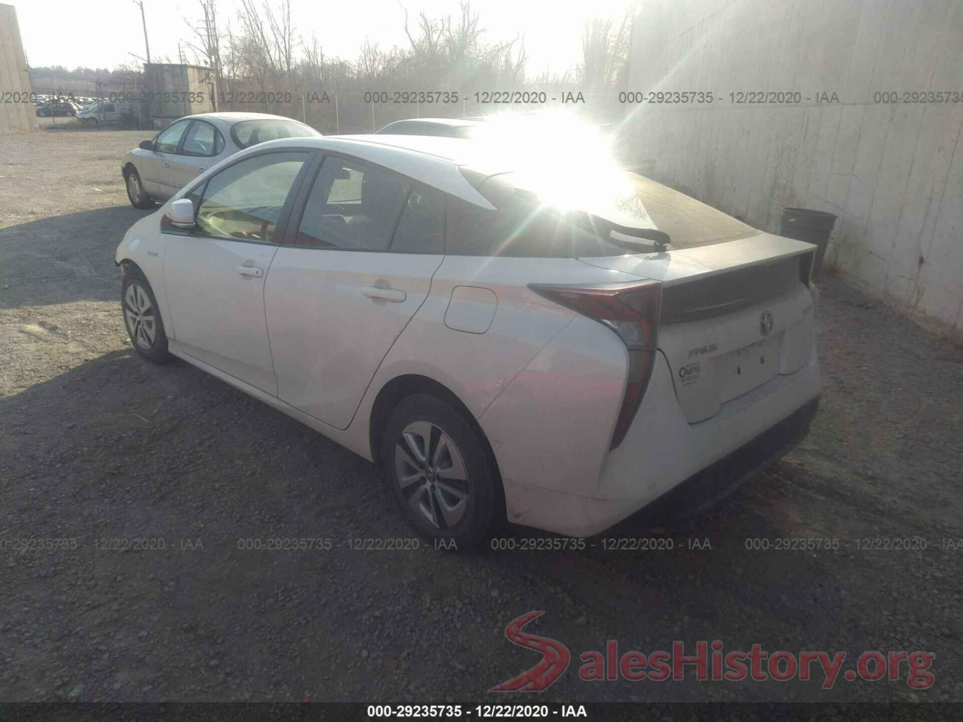 JTDKBRFU4H3054638 2017 TOYOTA PRIUS