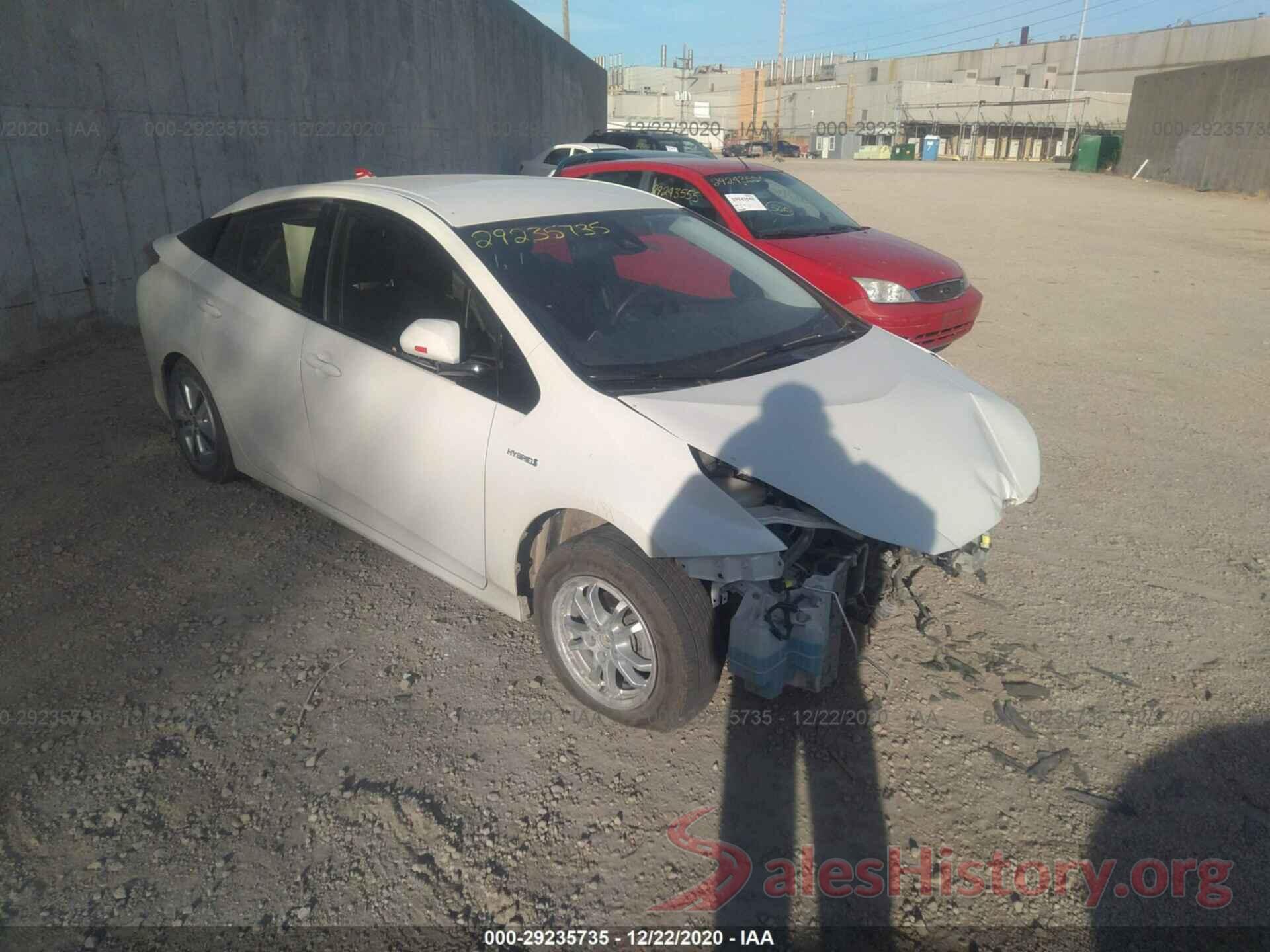 JTDKBRFU4H3054638 2017 TOYOTA PRIUS