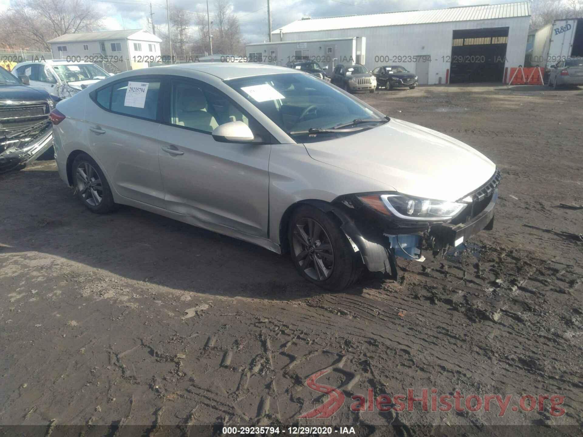 5NPD84LF7HH143401 2017 HYUNDAI ELANTRA