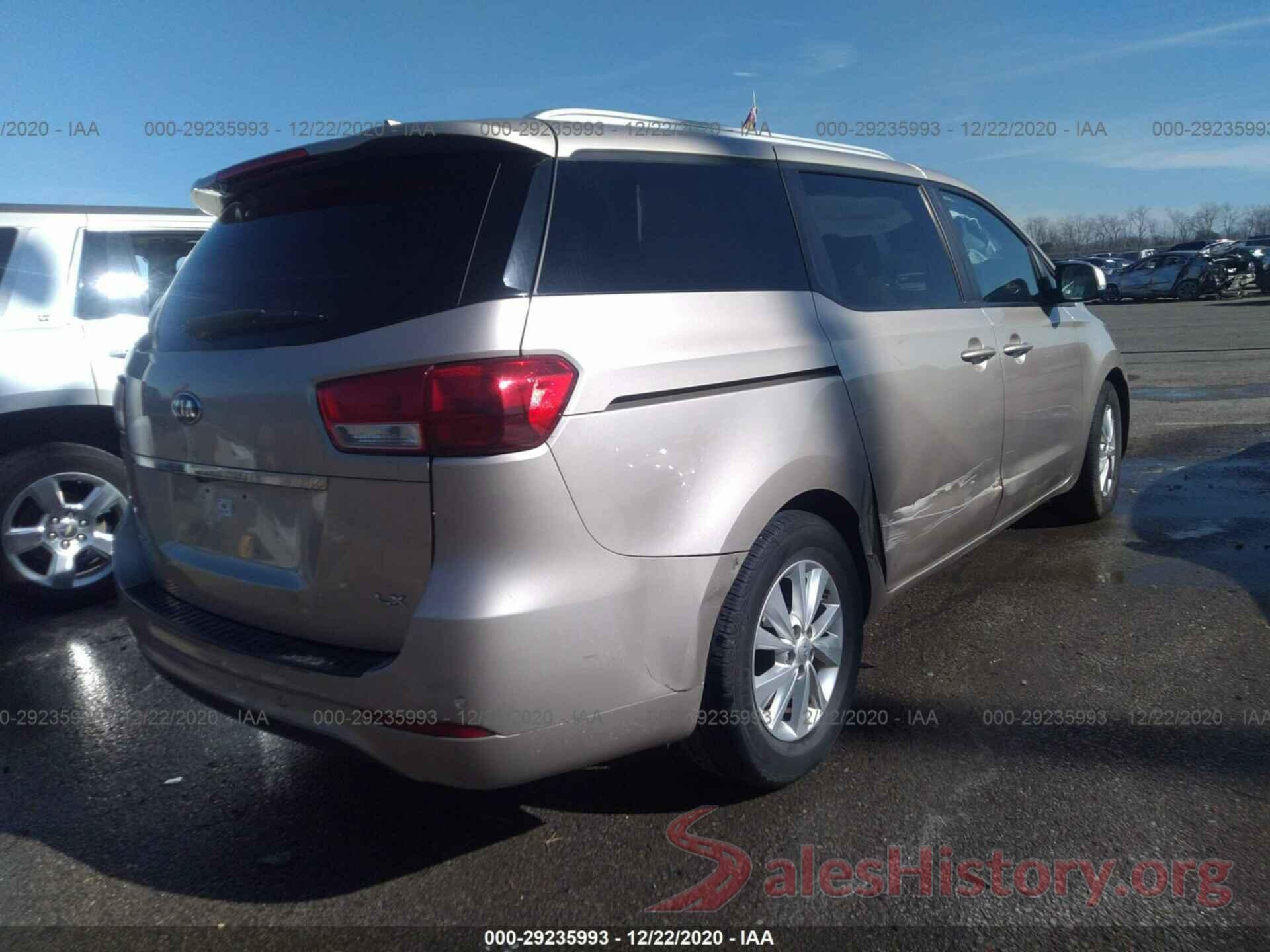 KNDMB5C11G6191481 2016 KIA SEDONA