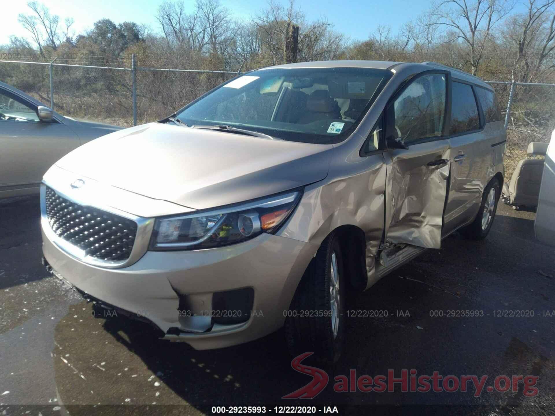 KNDMB5C11G6191481 2016 KIA SEDONA