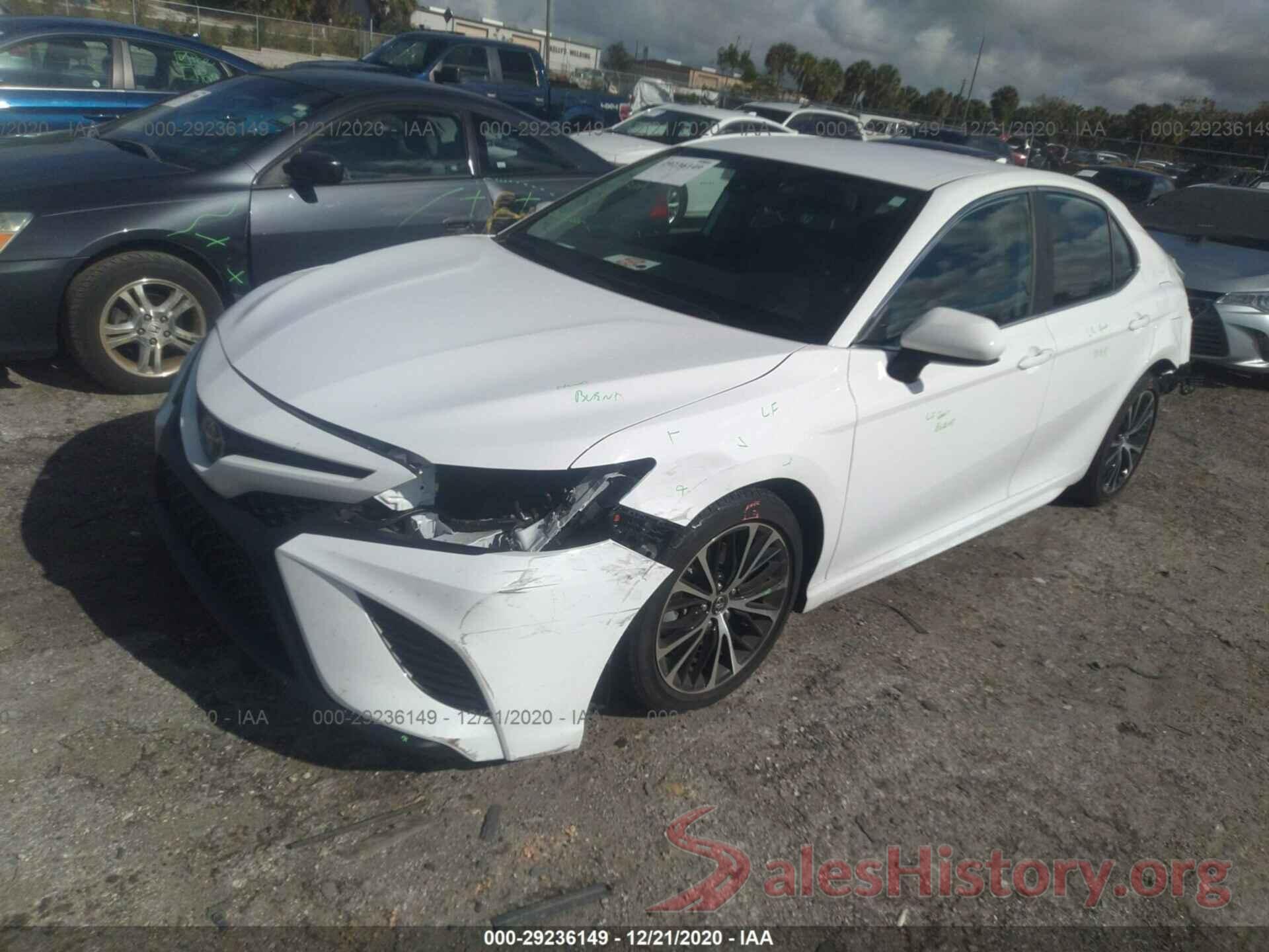 4T1B11HK4KU283480 2019 TOYOTA CAMRY