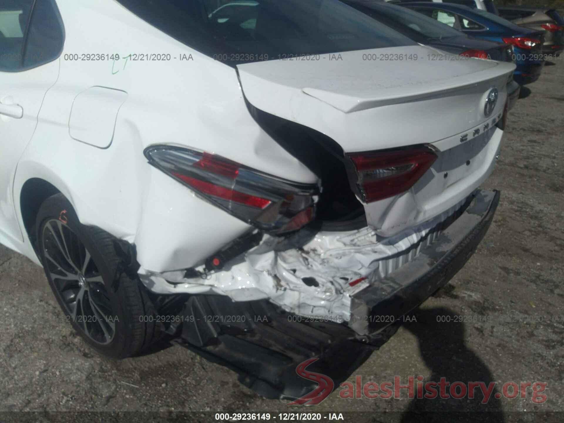 4T1B11HK4KU283480 2019 TOYOTA CAMRY