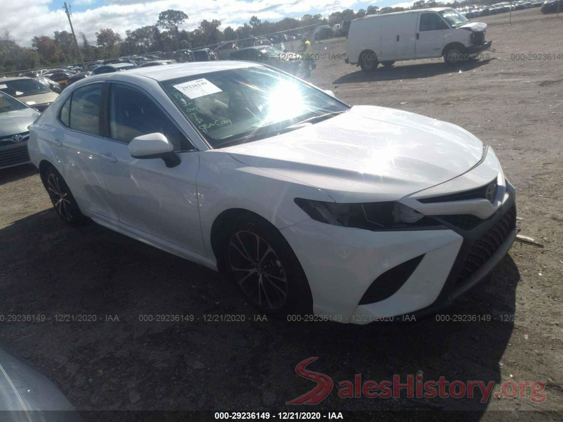 4T1B11HK4KU283480 2019 TOYOTA CAMRY