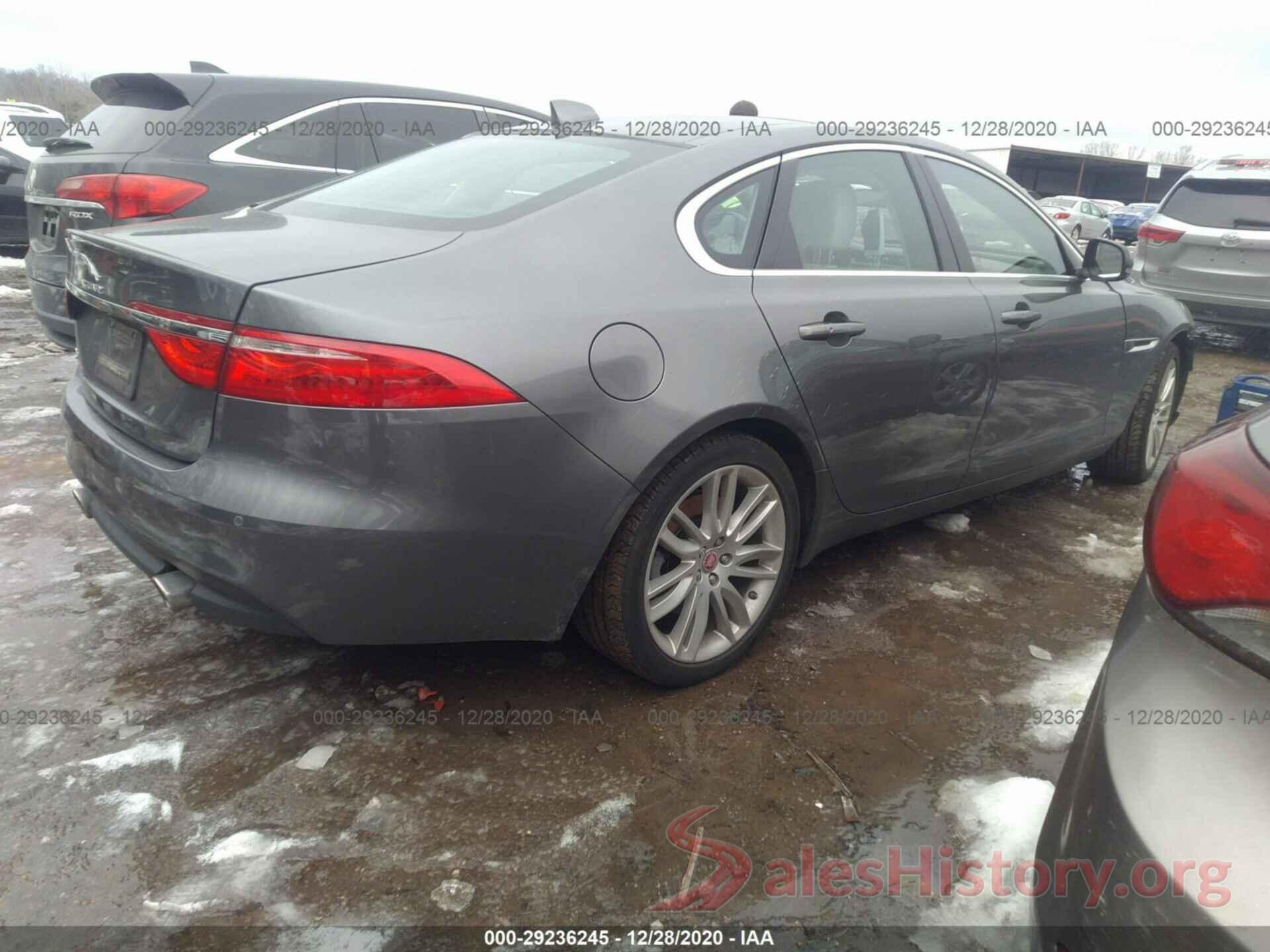 SAJBK4BV9GCY13320 2016 JAGUAR XF