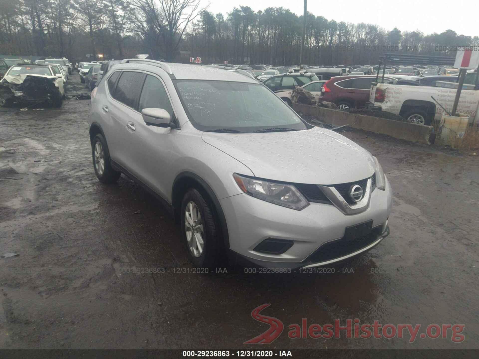 KNMAT2MV3GP678000 2016 NISSAN ROGUE