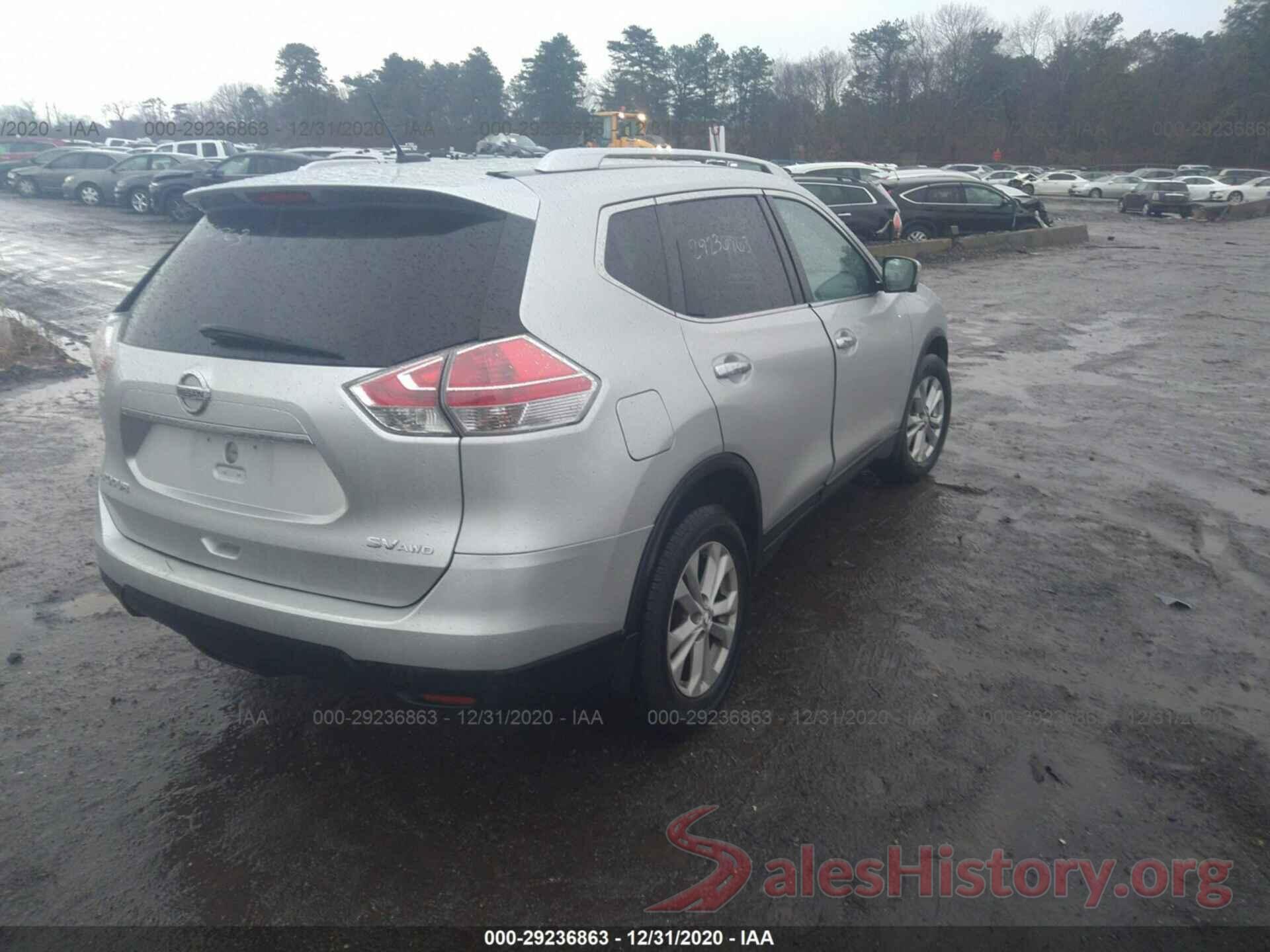 KNMAT2MV3GP678000 2016 NISSAN ROGUE