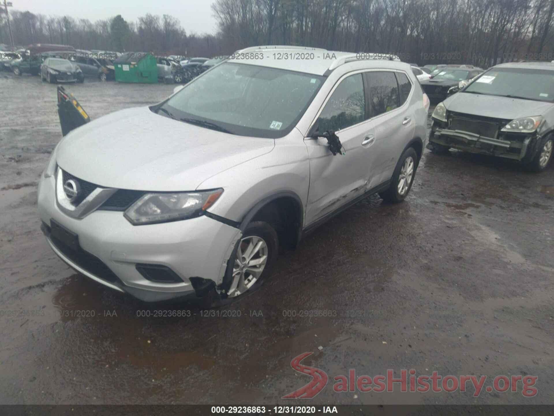 KNMAT2MV3GP678000 2016 NISSAN ROGUE