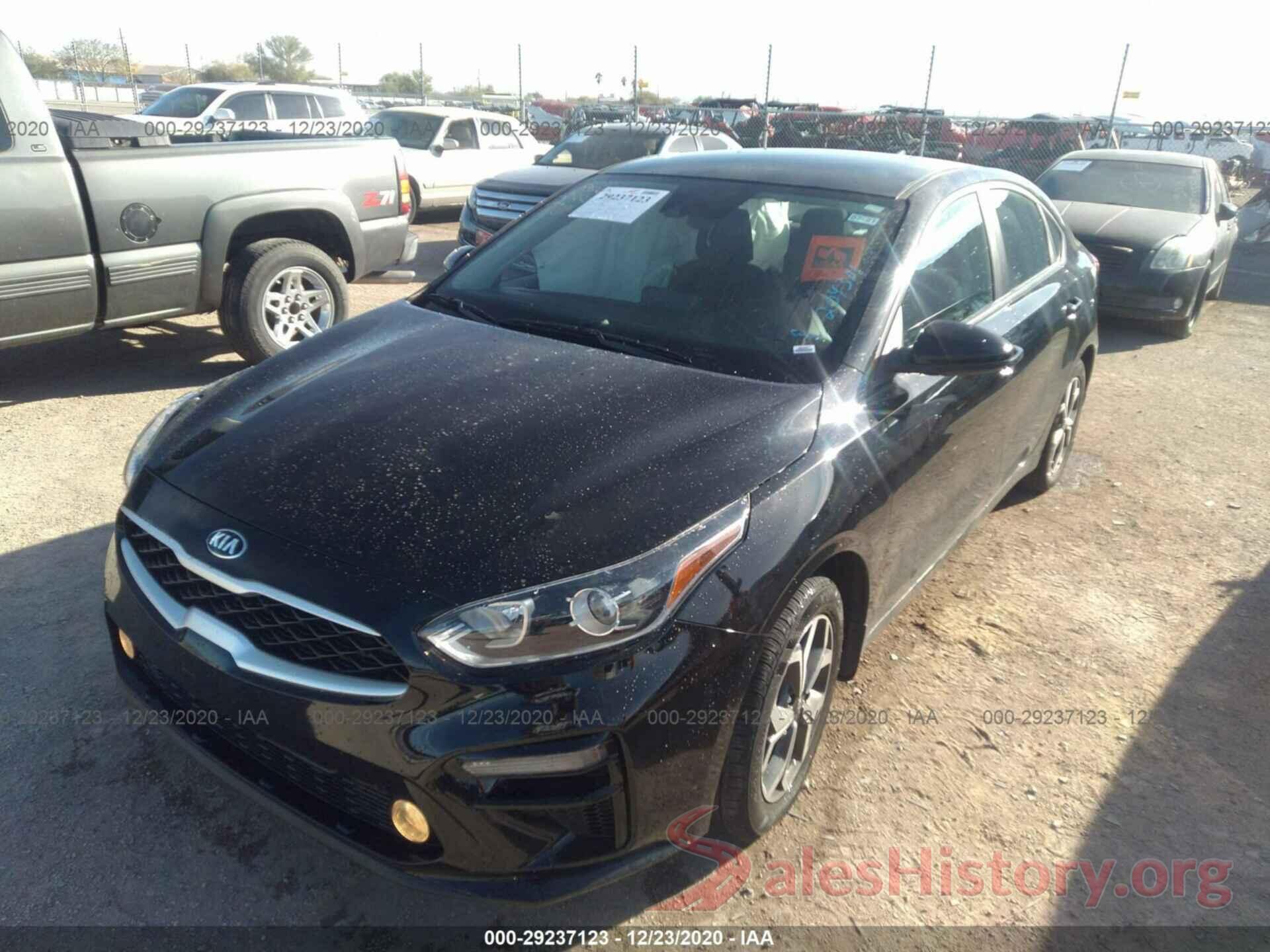 3KPF24AD1LE204301 2020 KIA FORTE