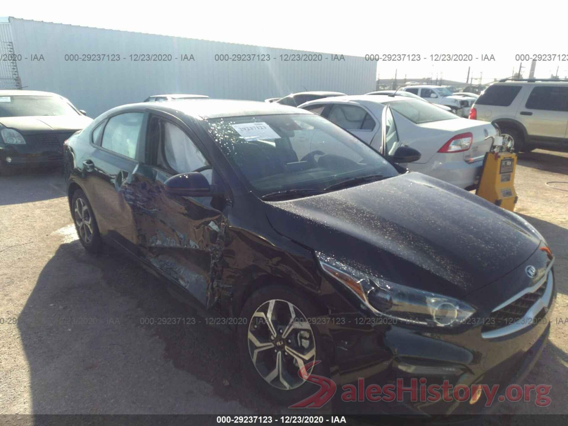 3KPF24AD1LE204301 2020 KIA FORTE