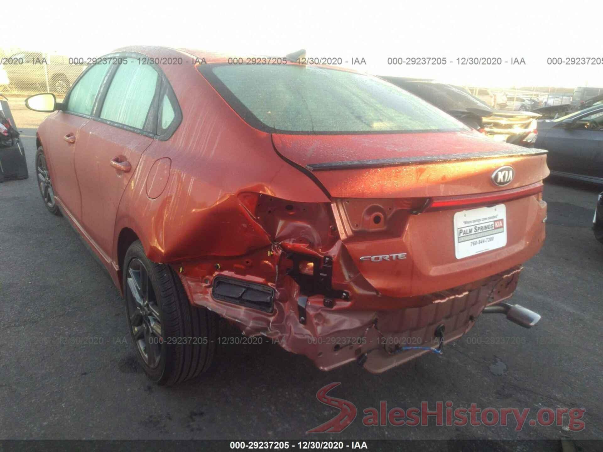 3KPF34AD1ME298887 2021 KIA FORTE