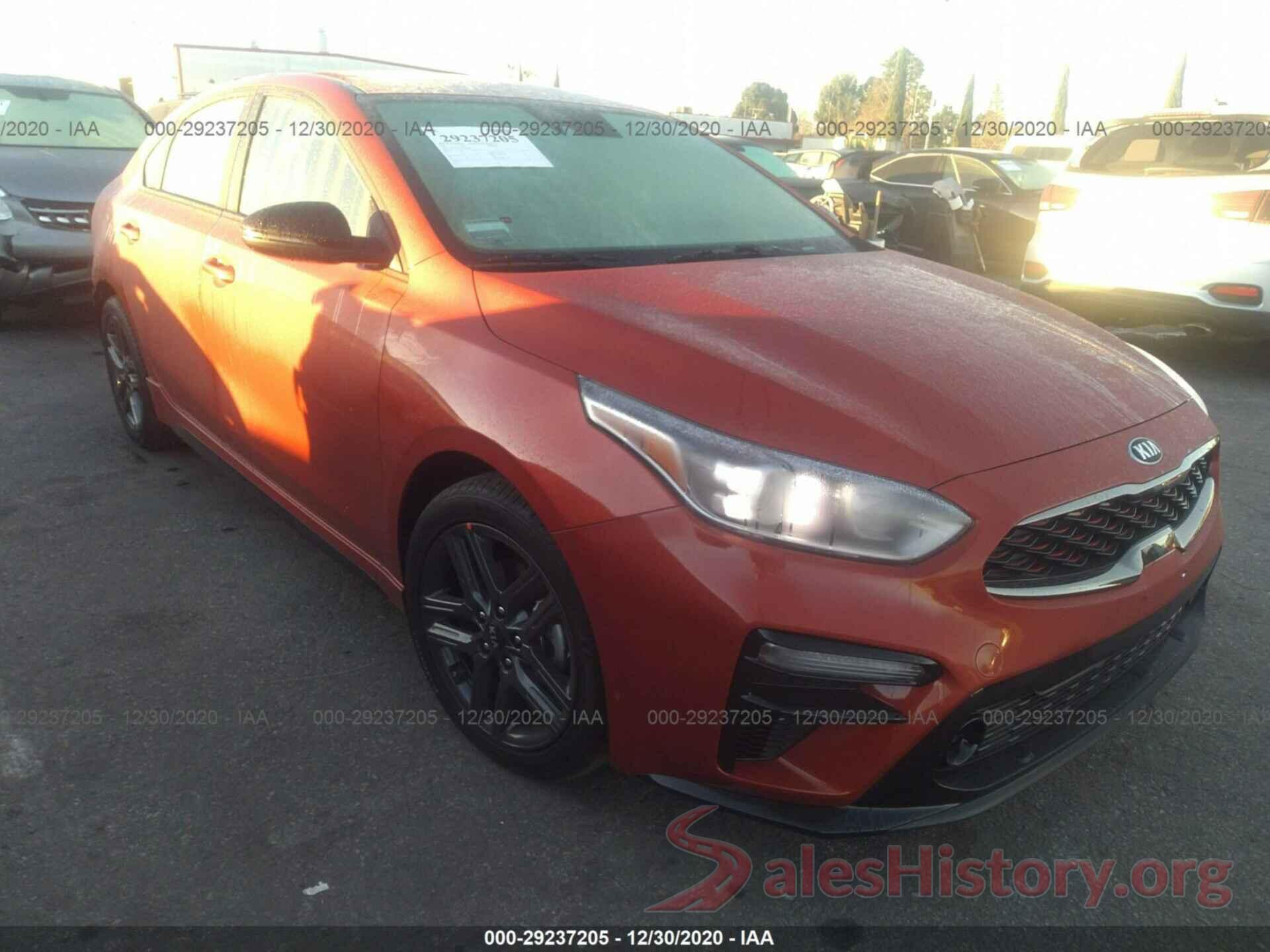 3KPF34AD1ME298887 2021 KIA FORTE