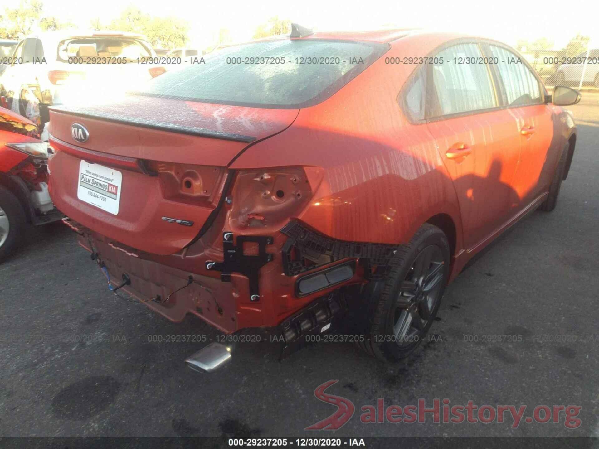 3KPF34AD1ME298887 2021 KIA FORTE