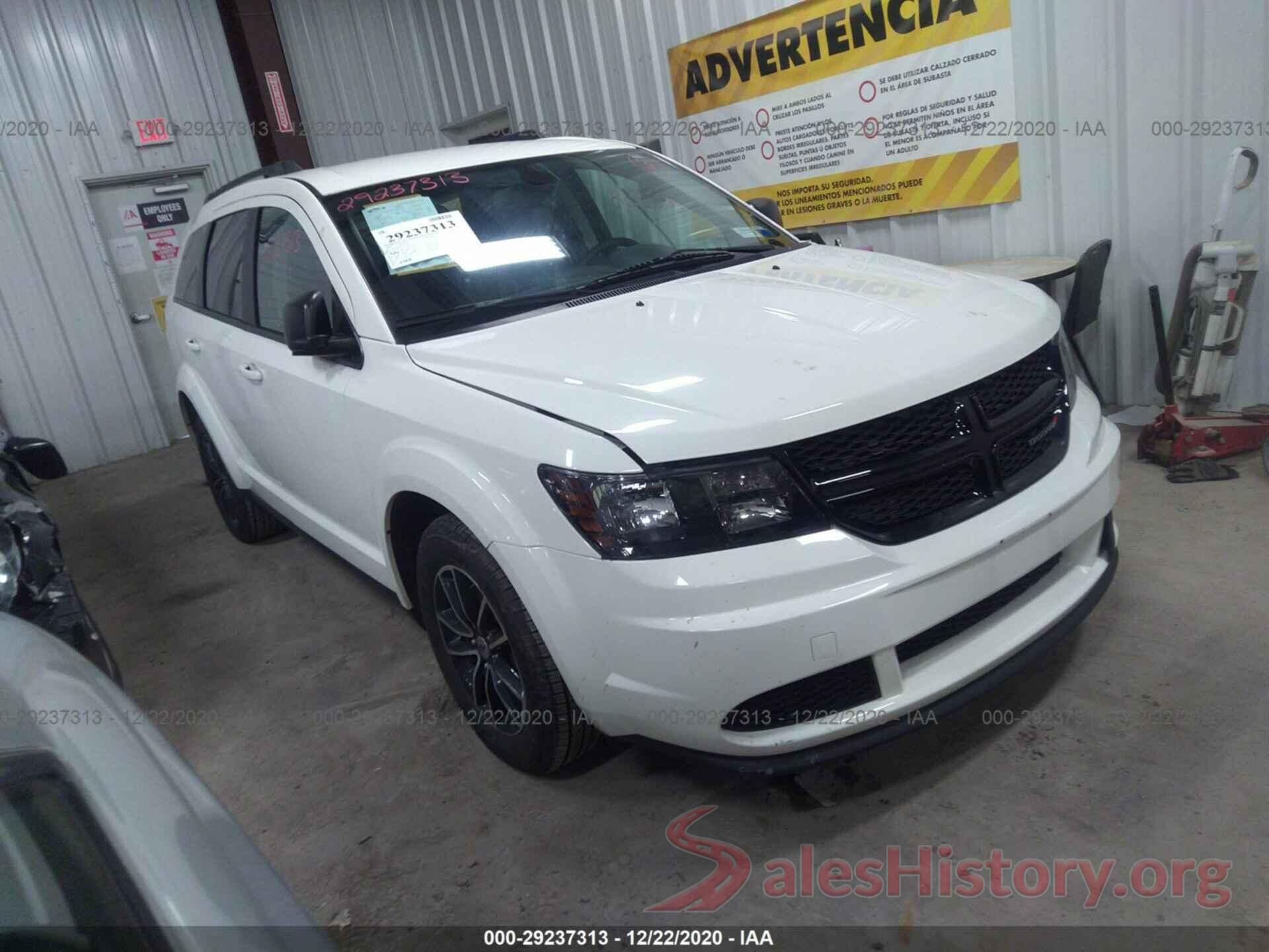 3C4PDCAB0JT443760 2018 DODGE JOURNEY