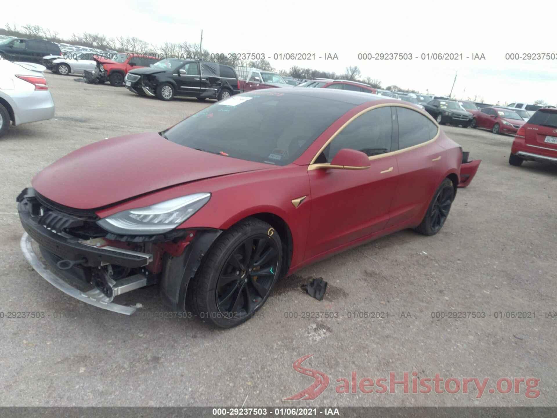 5YJ3E1EB2JF100747 2018 TESLA MODEL 3