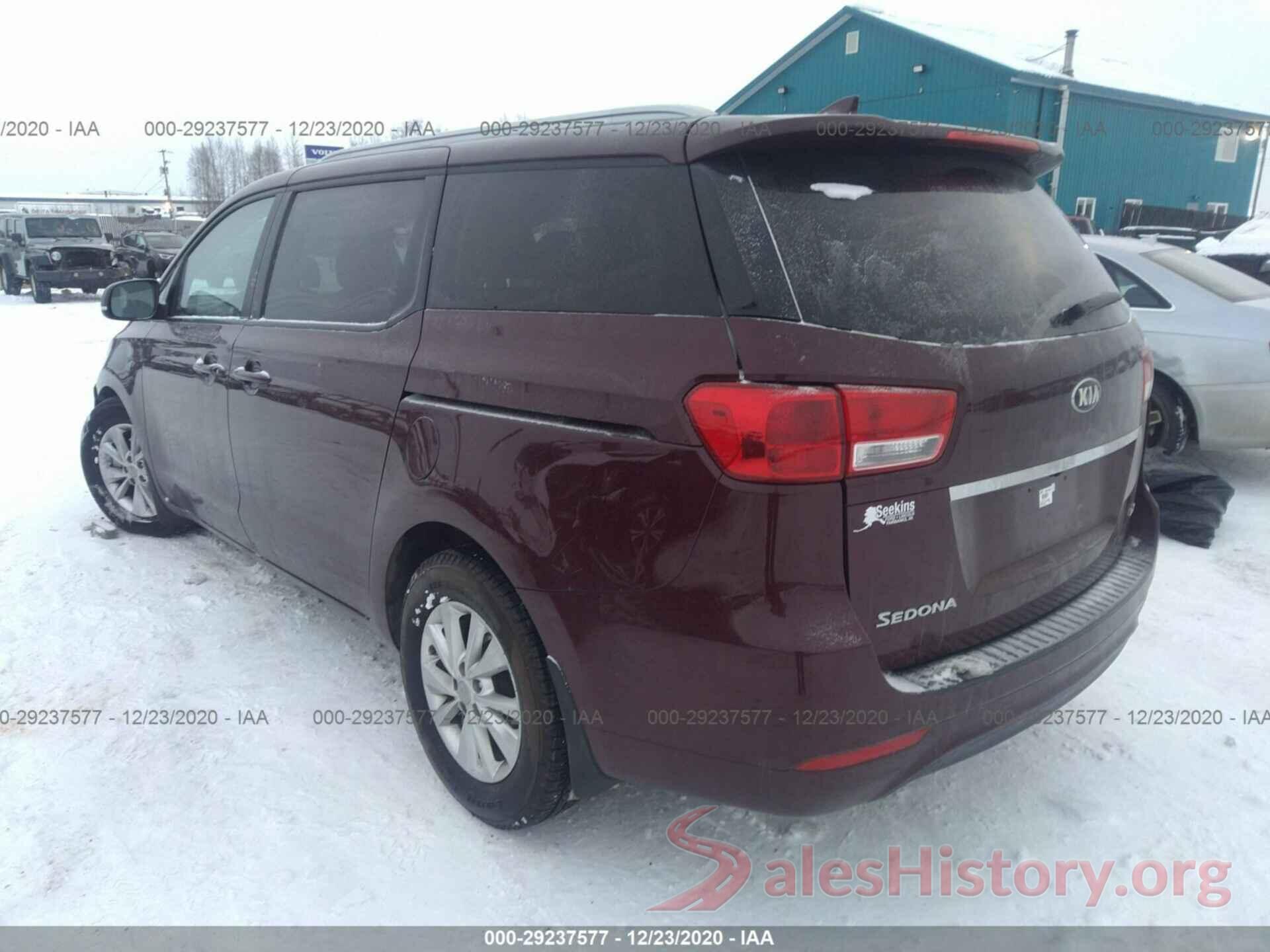 KNDMB5C15G6124933 2016 KIA SEDONA