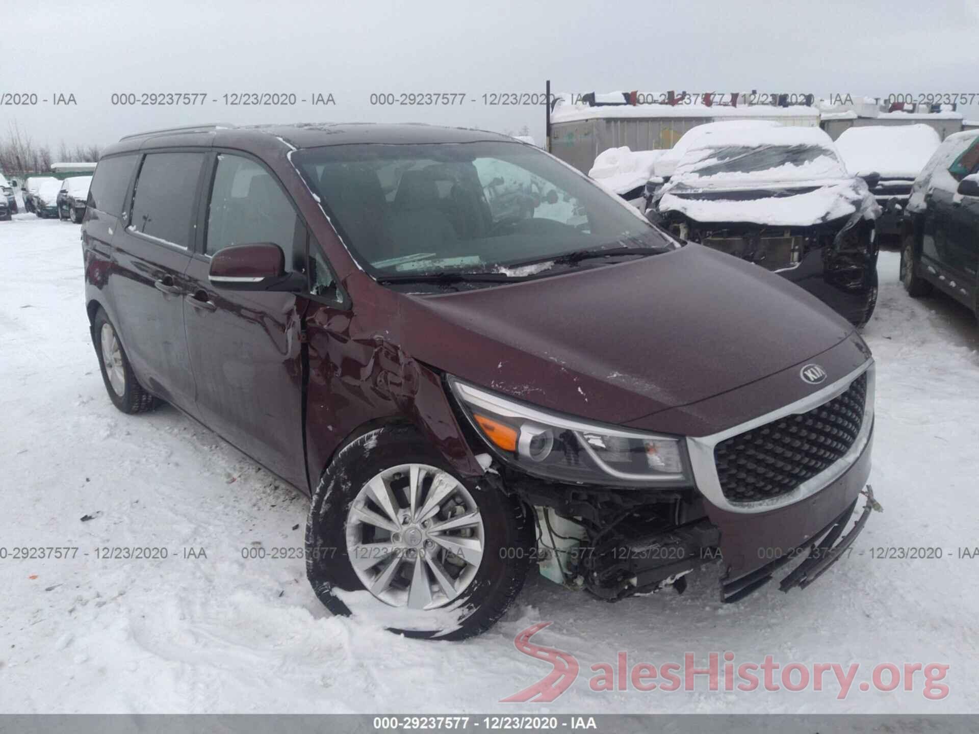 KNDMB5C15G6124933 2016 KIA SEDONA