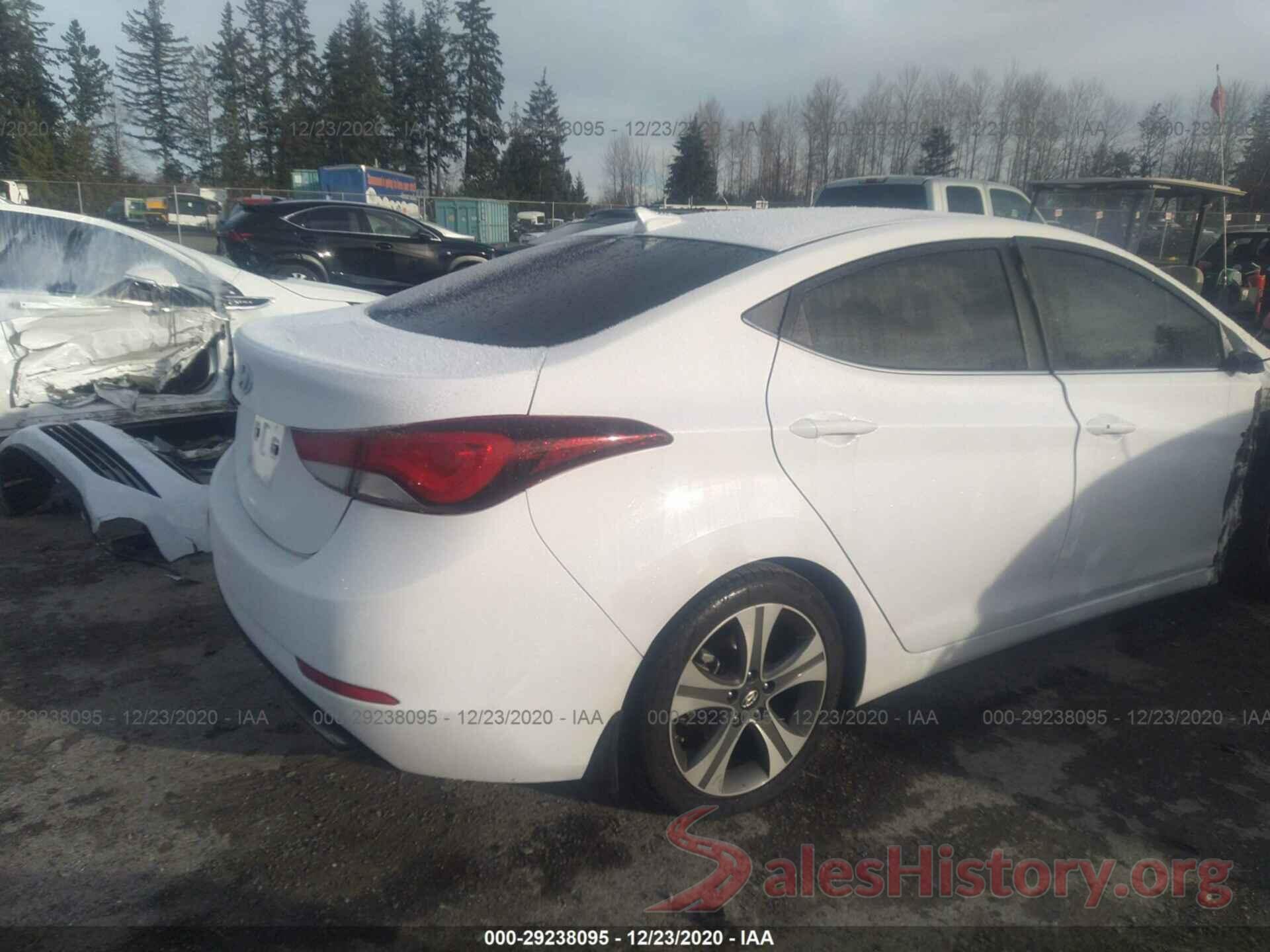 KMHDH4AH0GU488211 2016 HYUNDAI ELANTRA